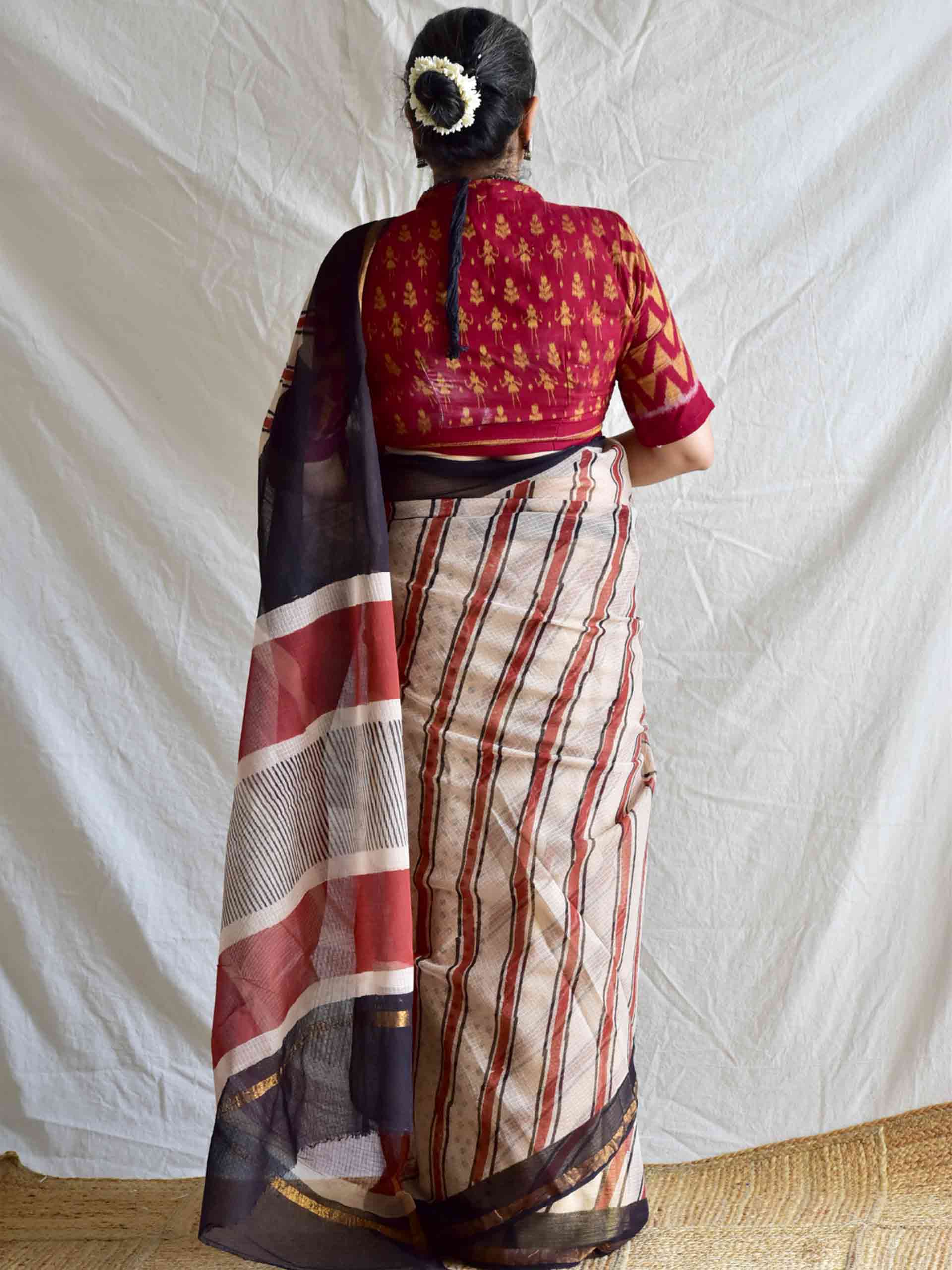 Rekha - Dabu Kota Doria Saree