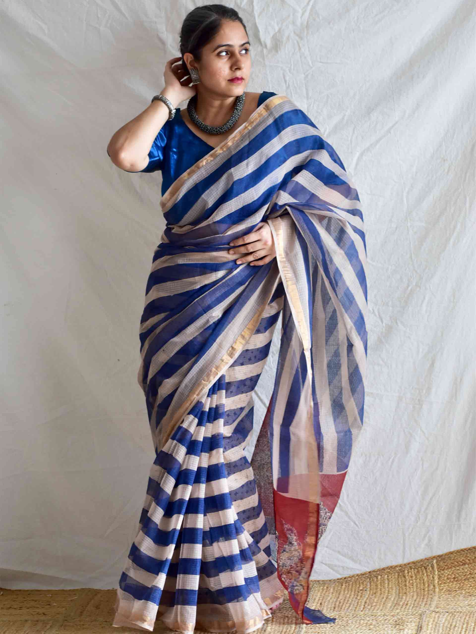 Dhaariyan - Dabu Kota Doria Saree