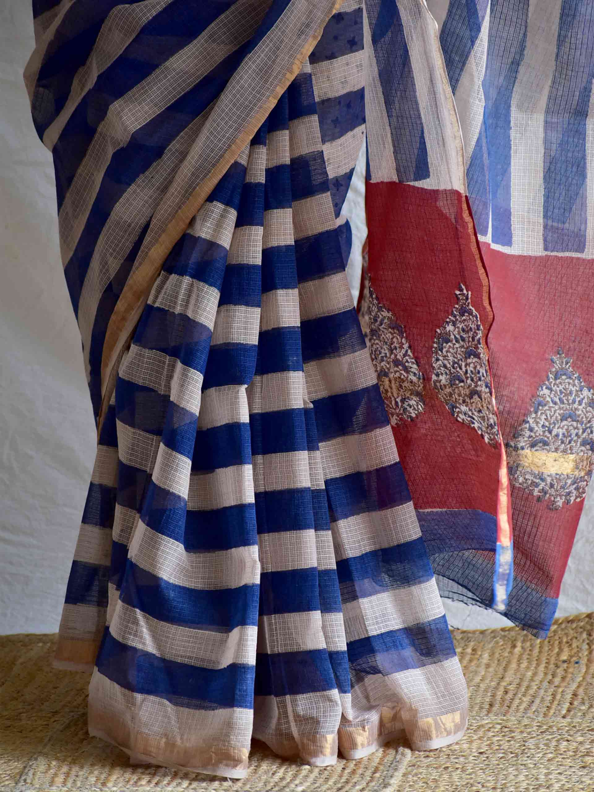 Dhaariyan - Dabu Kota Doria Saree