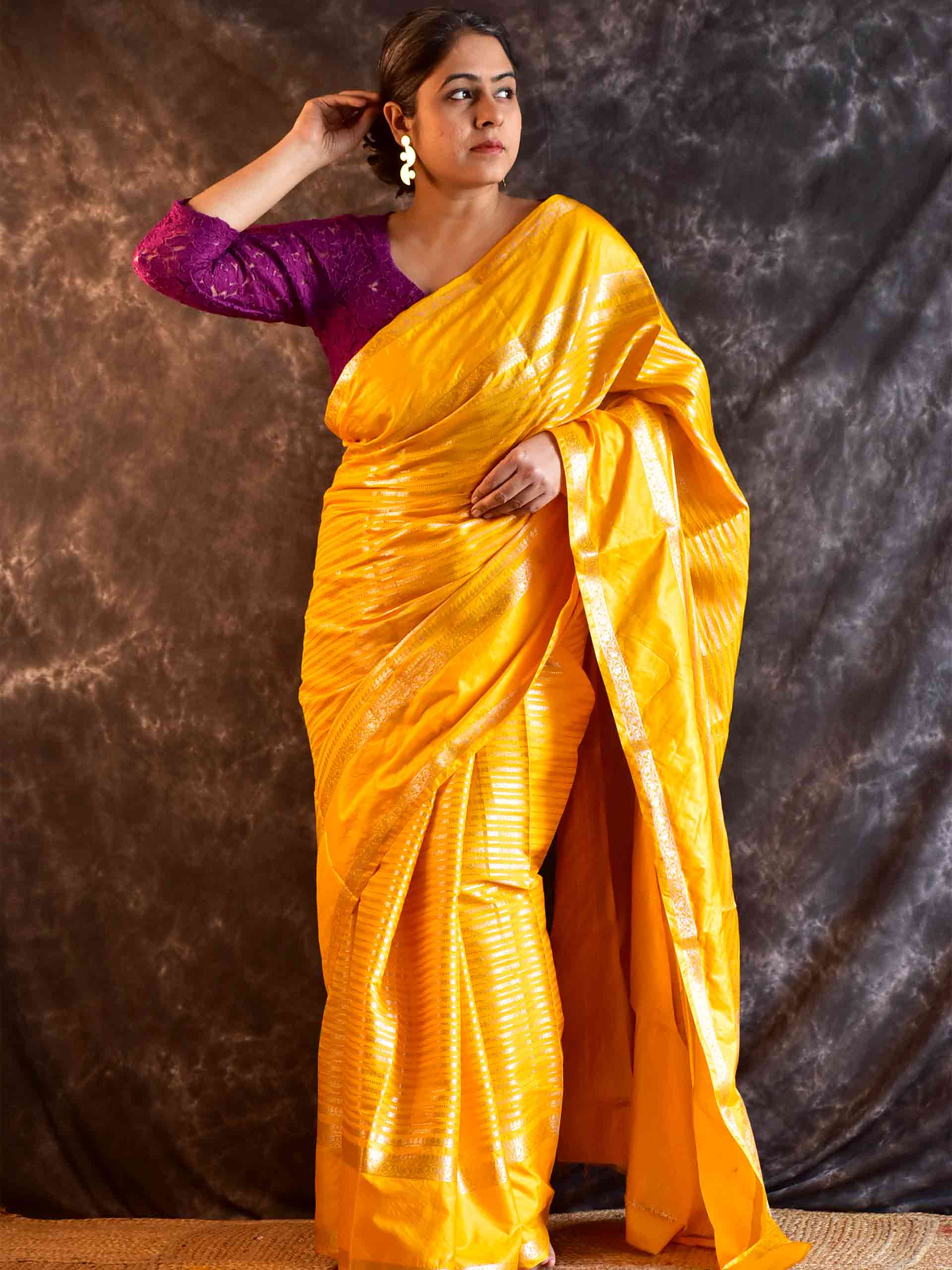Kasturi - Chanderi saree