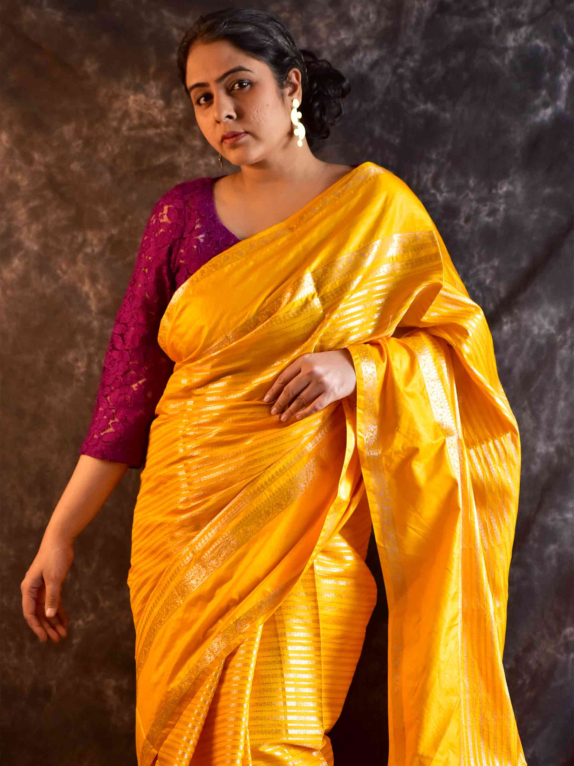 Kasturi - Chanderi saree