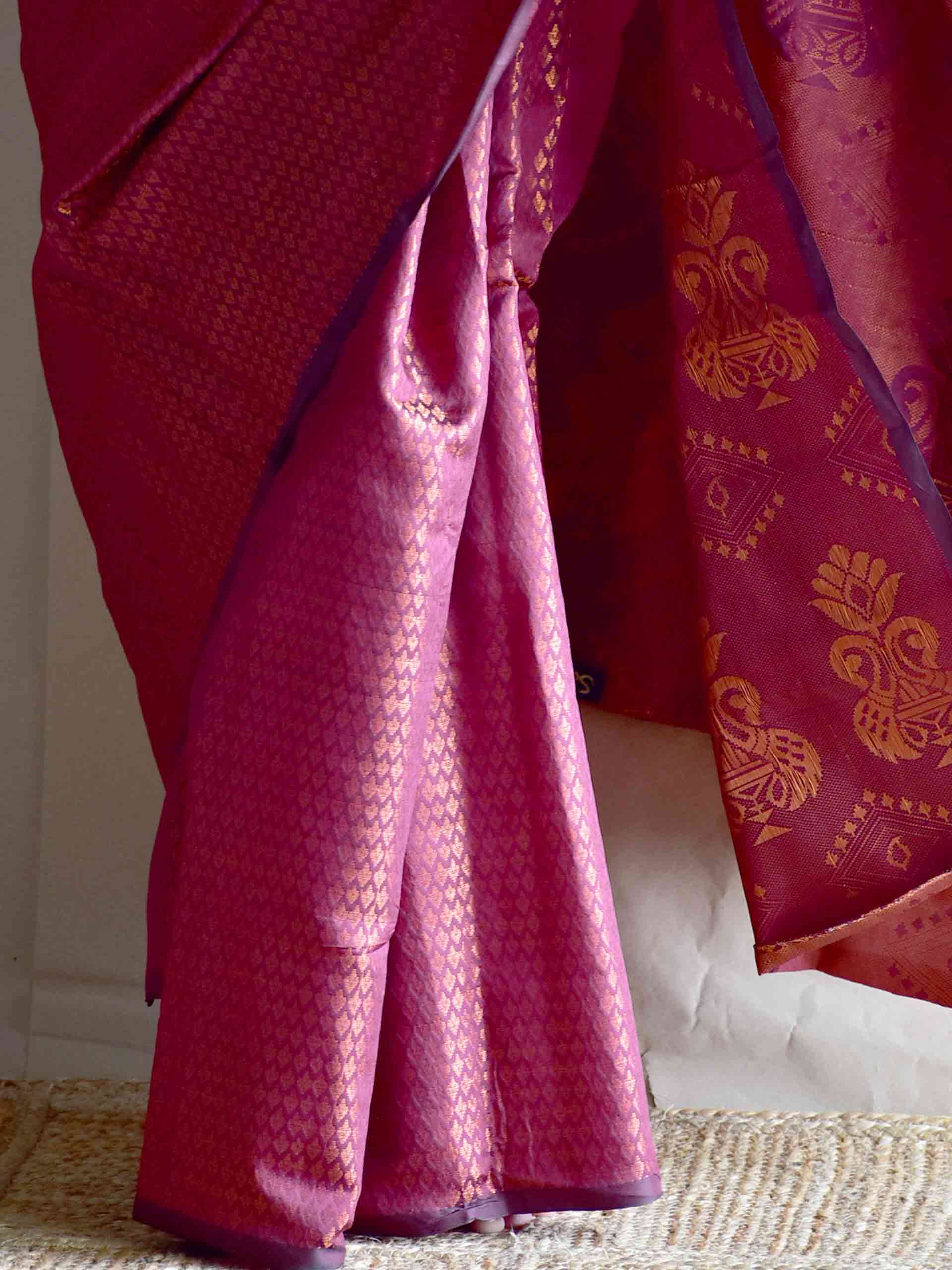 Mehreen - silk BROCADE saree