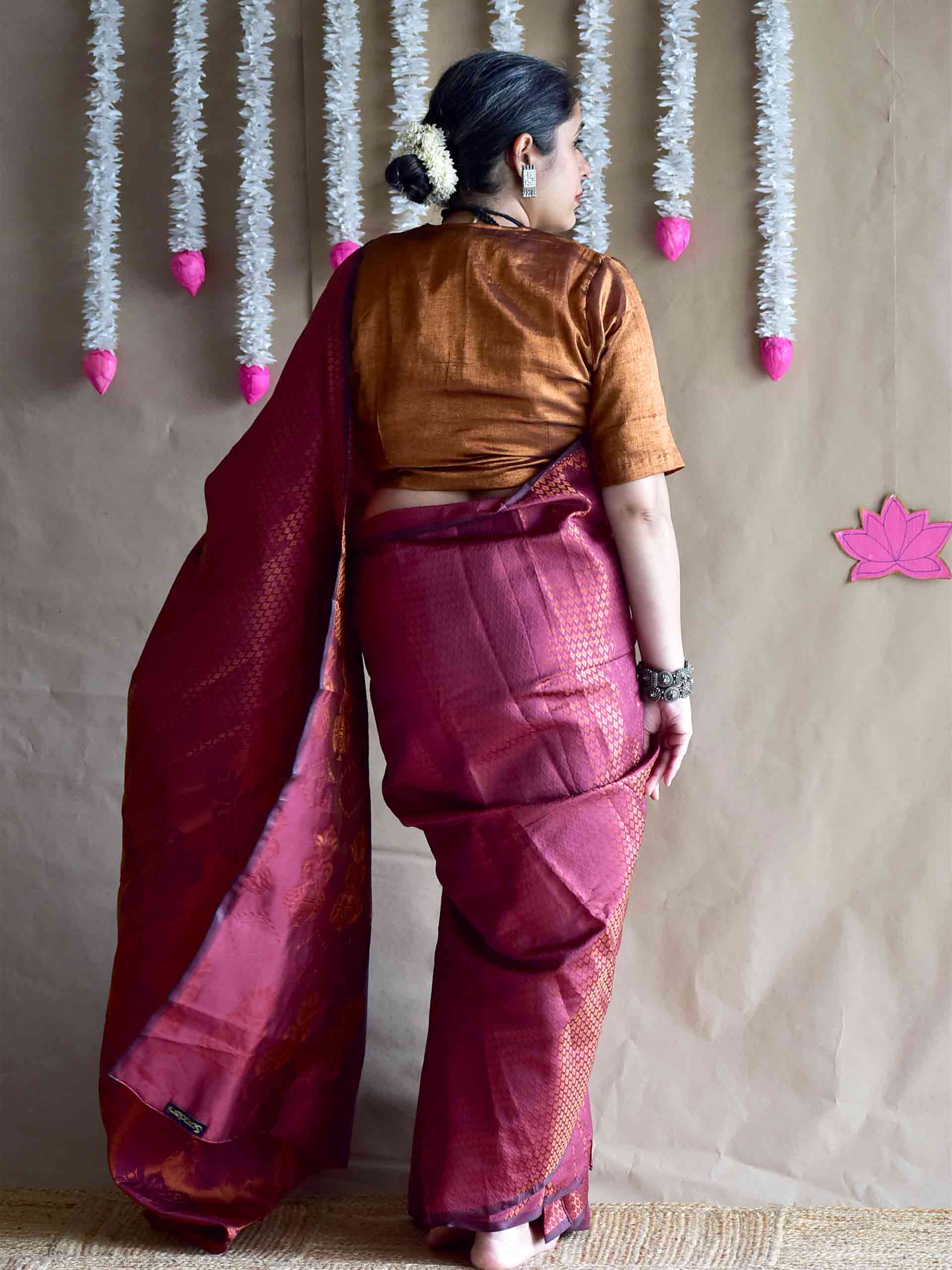 Mehreen - silk BROCADE saree