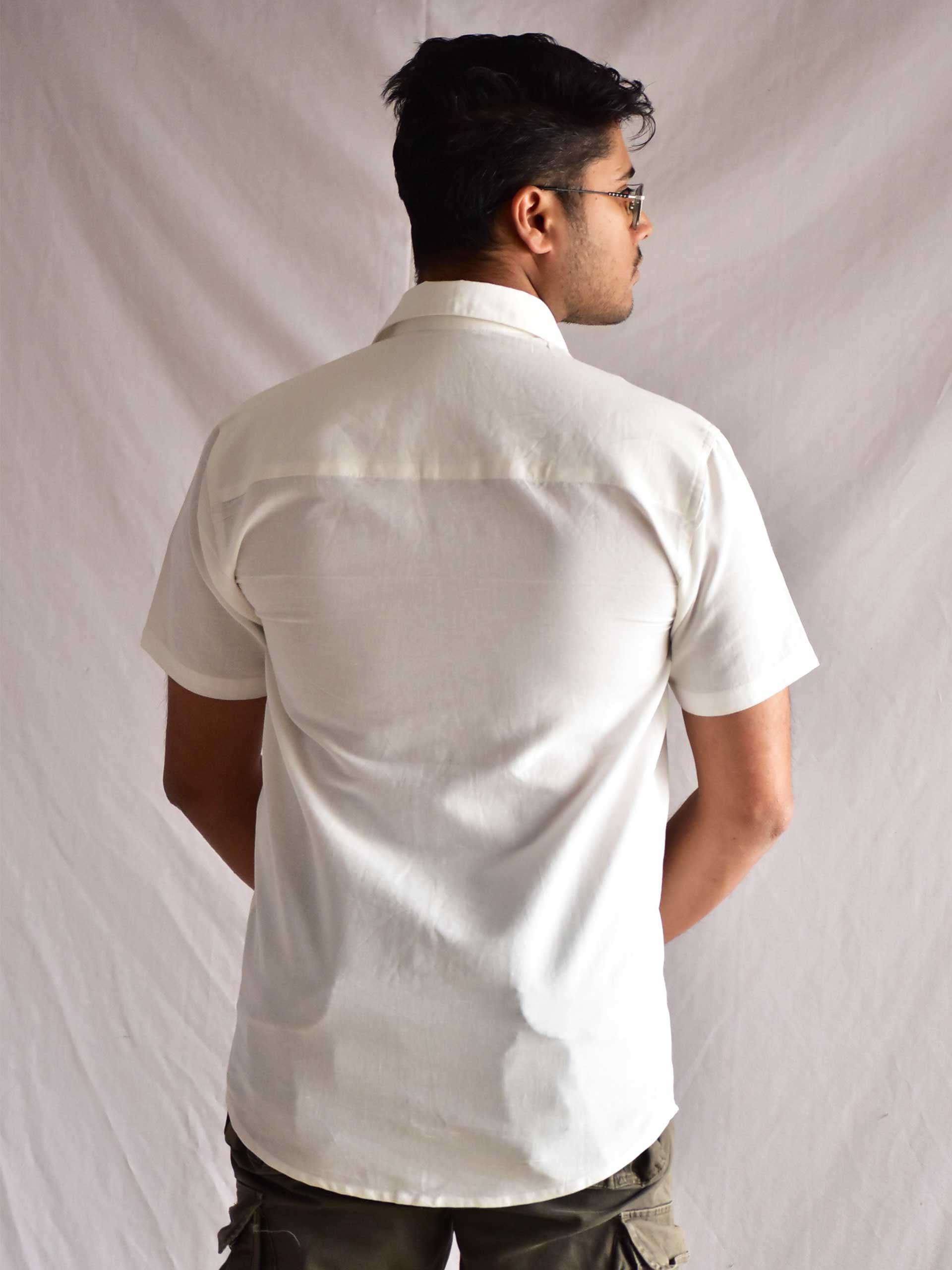 Snow - Solid Linen shirt