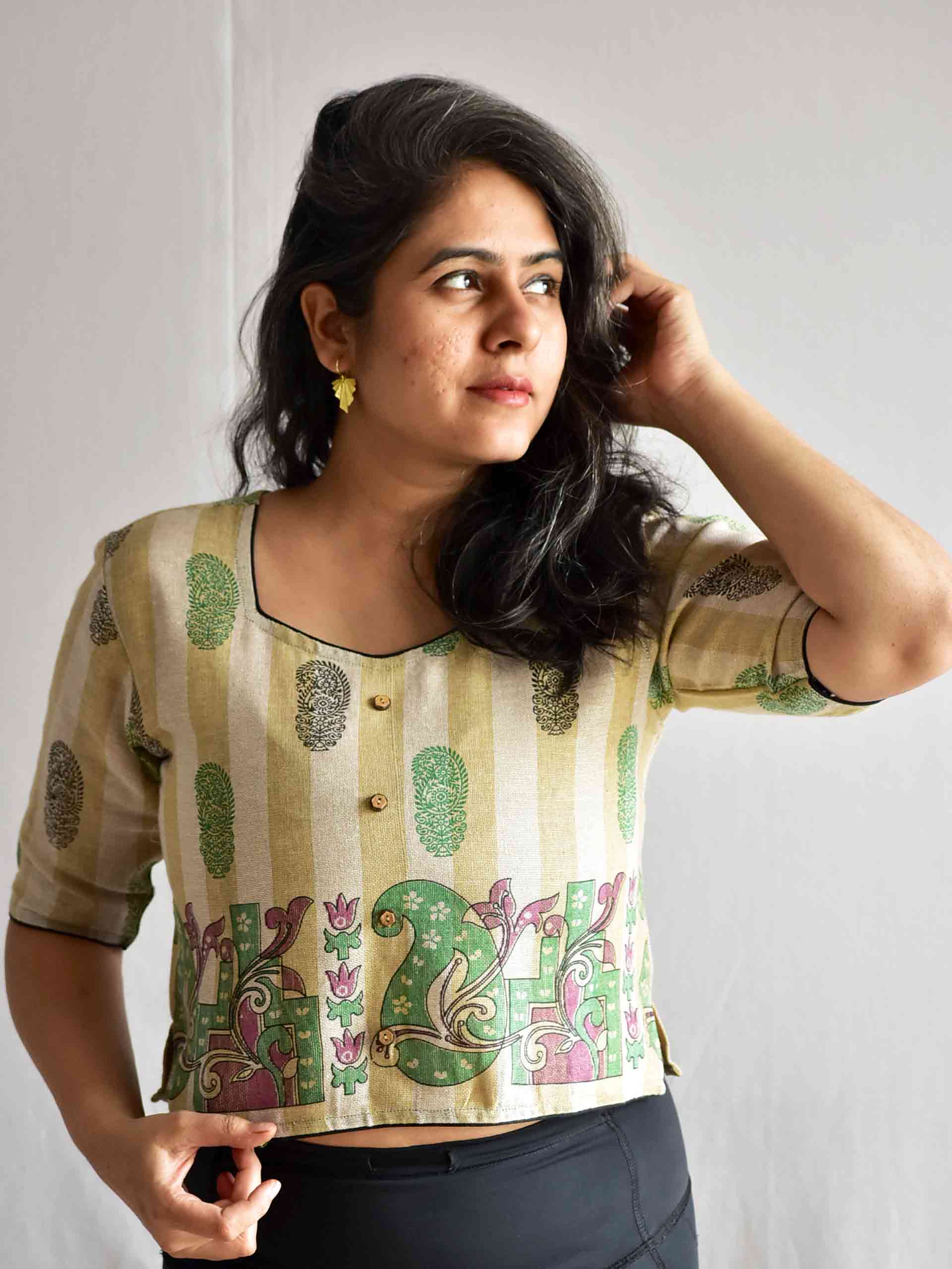 Sample 030 - Jute Cotton Top