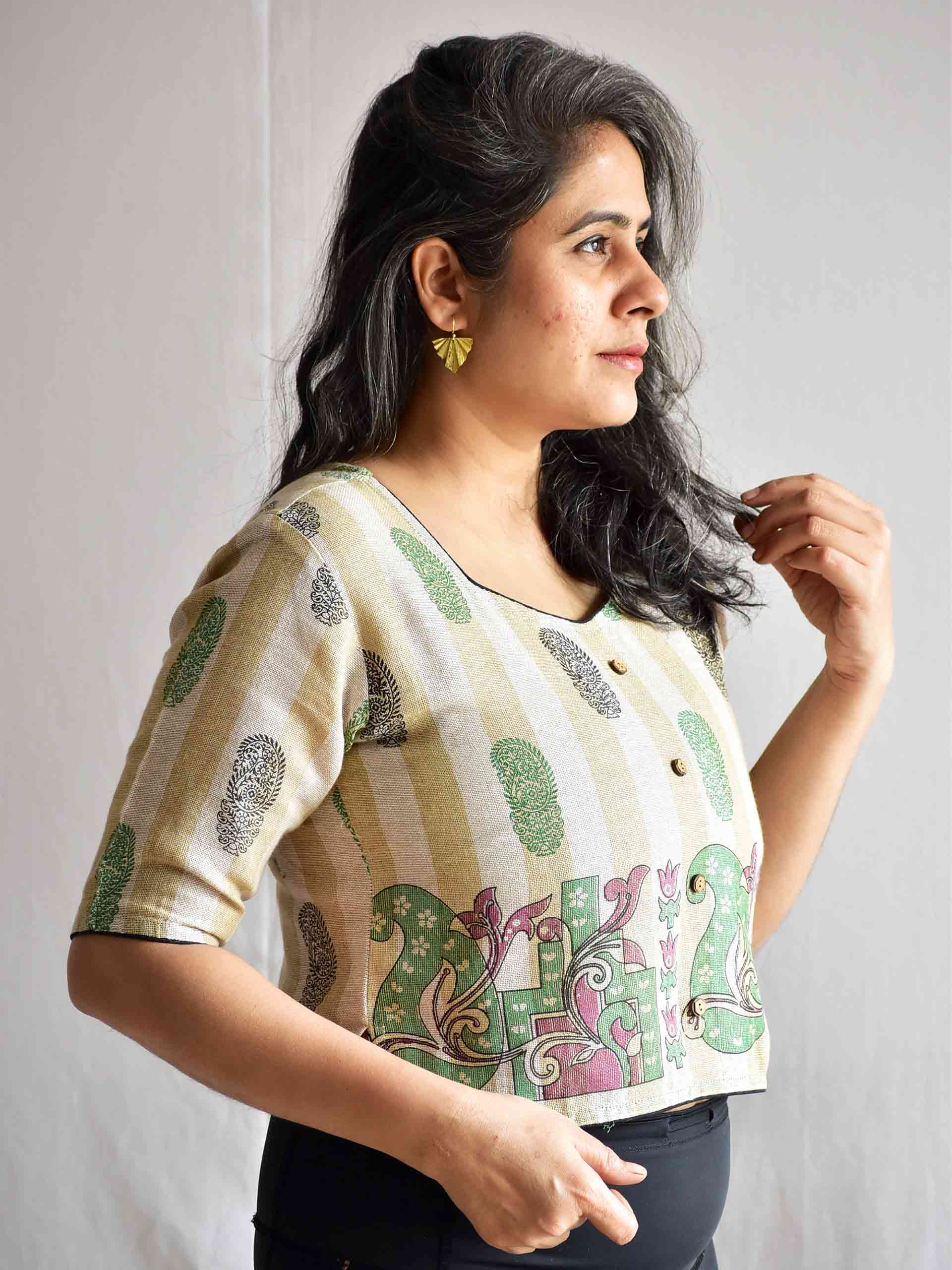 Sample 030 - Jute Cotton Top