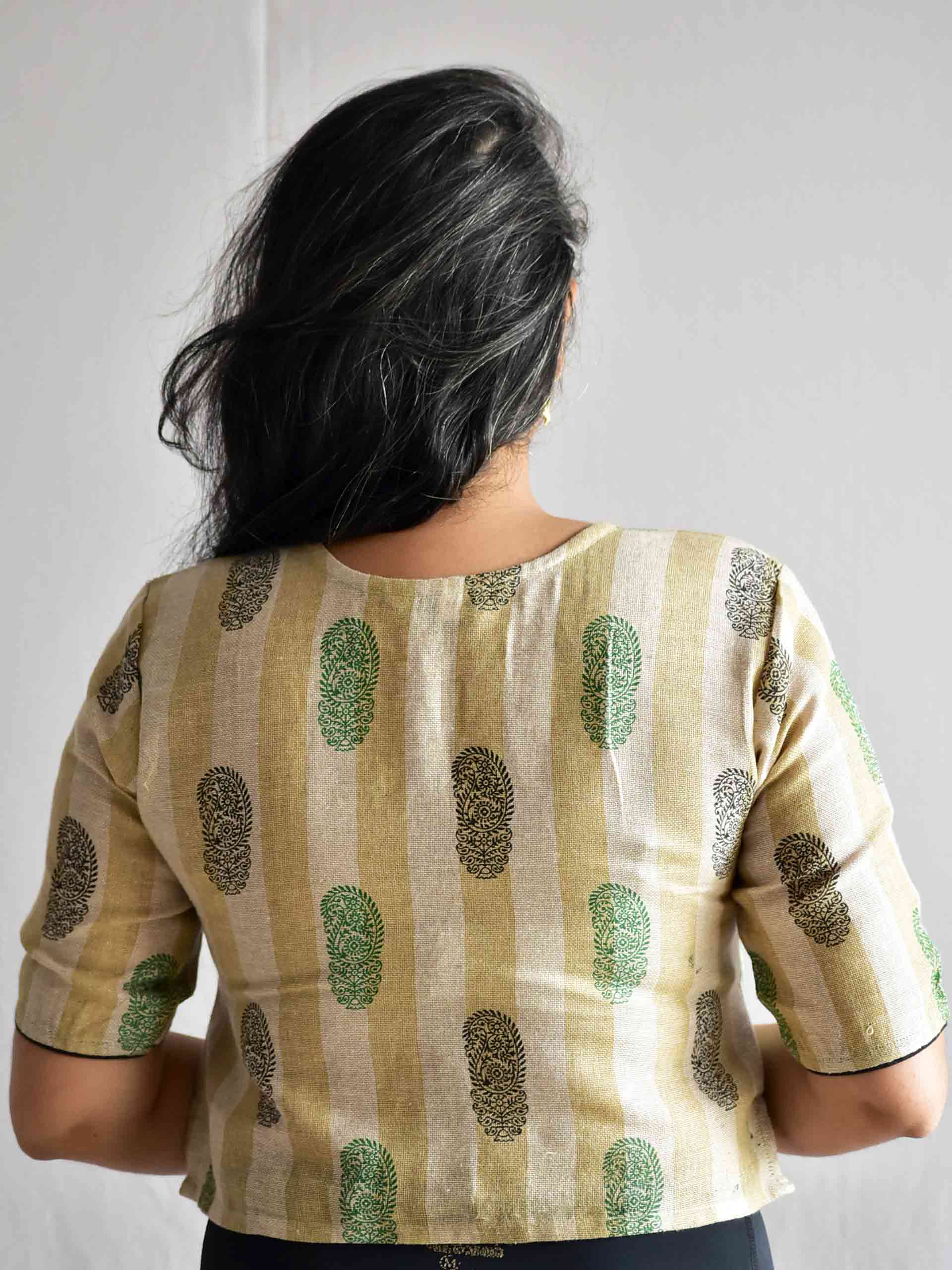 Sample 030 - Jute Cotton Top