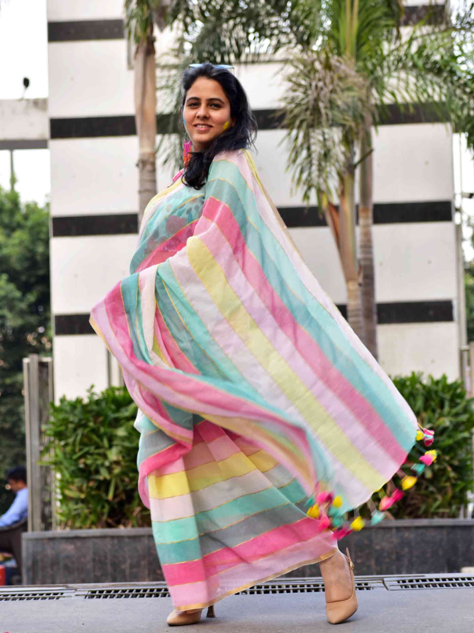 Indra Rasiya - mul cotton saree