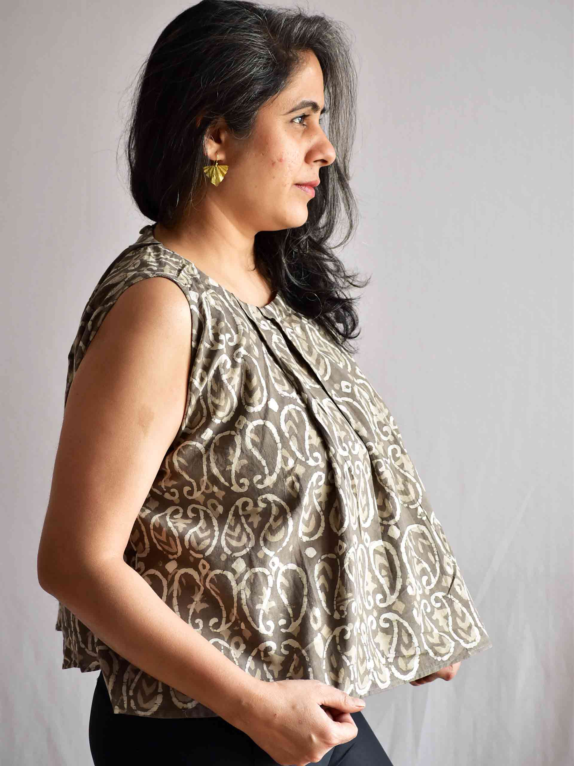 Sample 029 - Dabu Cotton Top