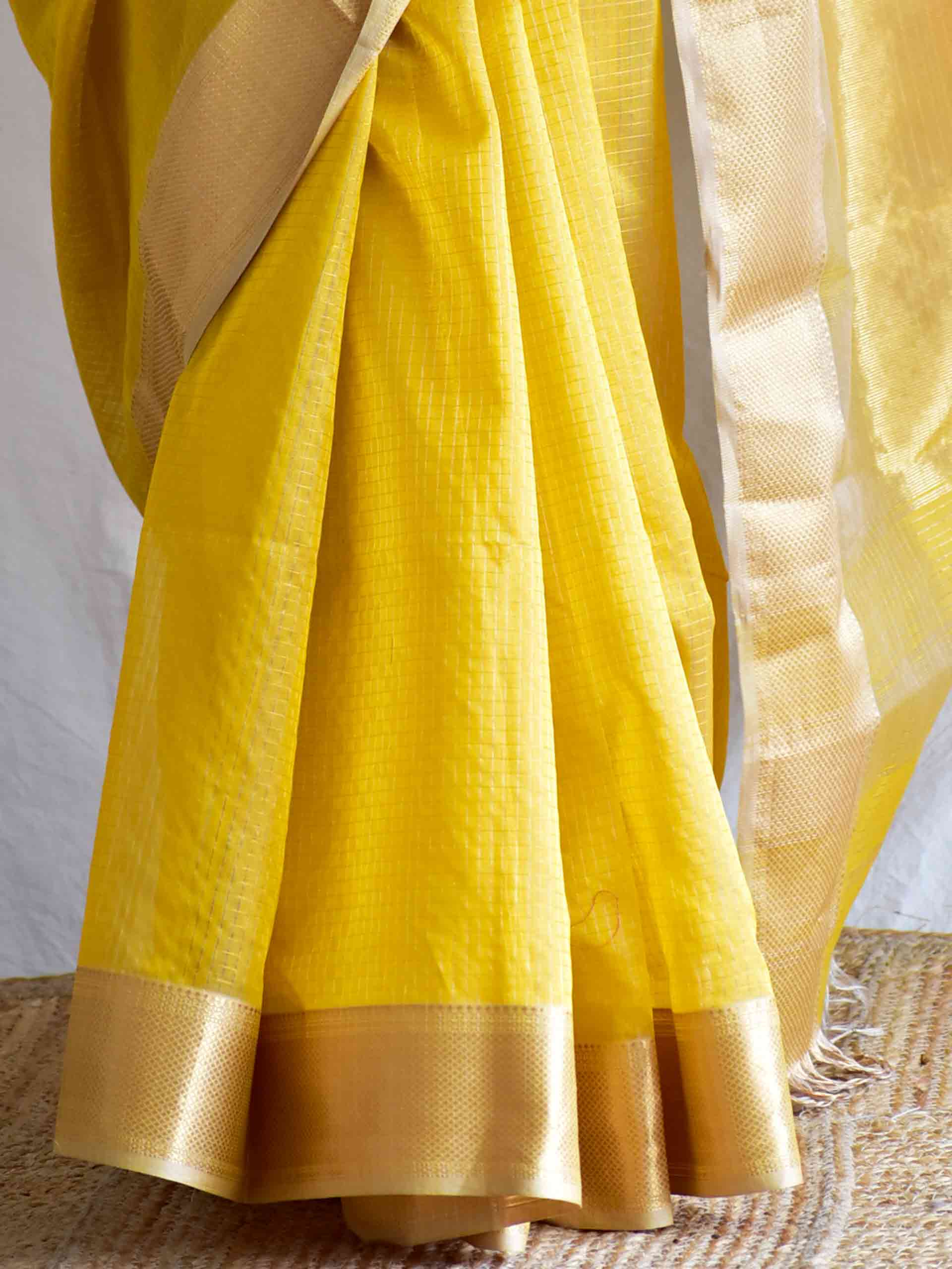 Khudai -  Maheshwari Handloom Silk Saree