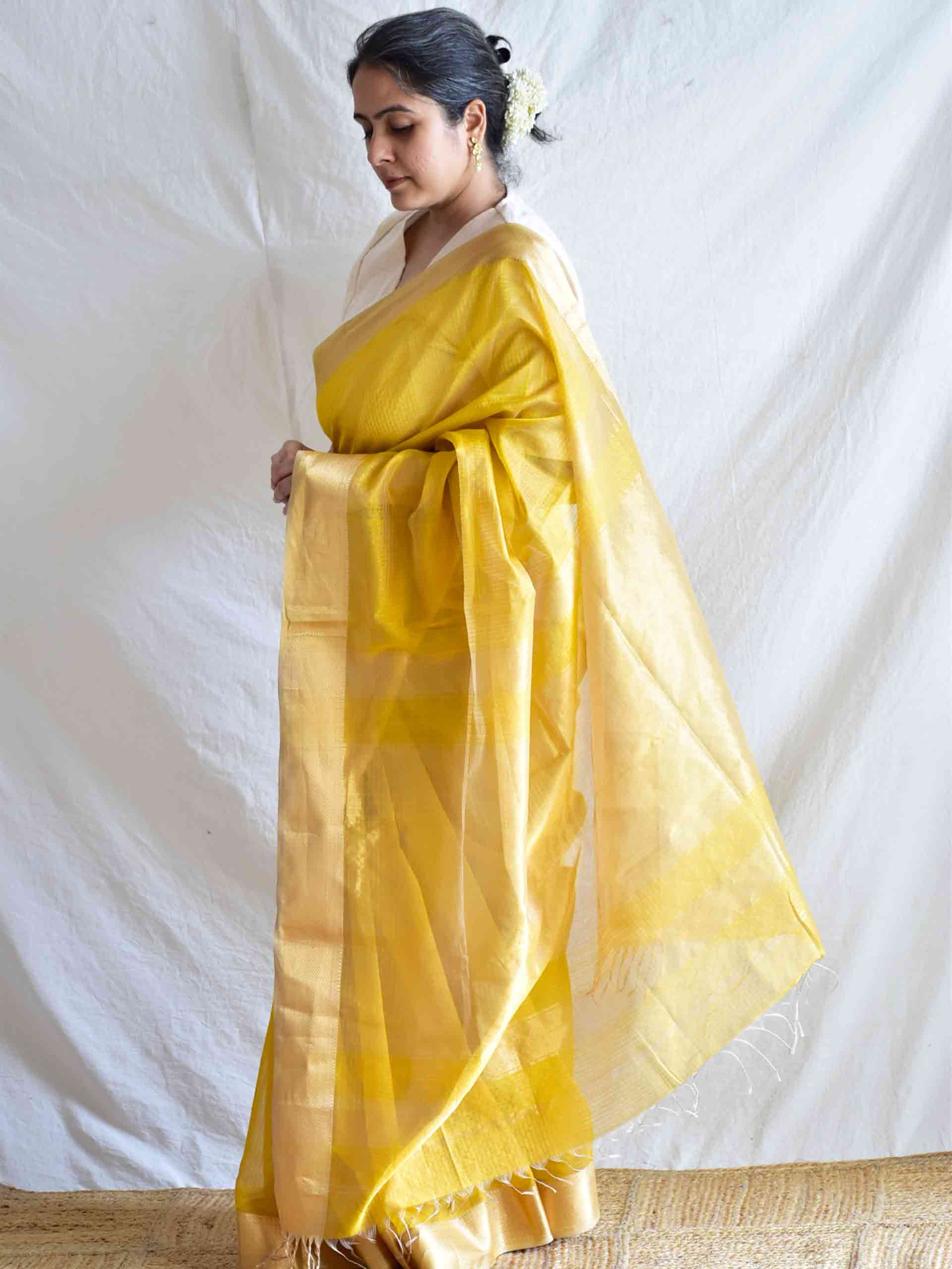 Khudai -  Maheshwari Handloom Silk Saree