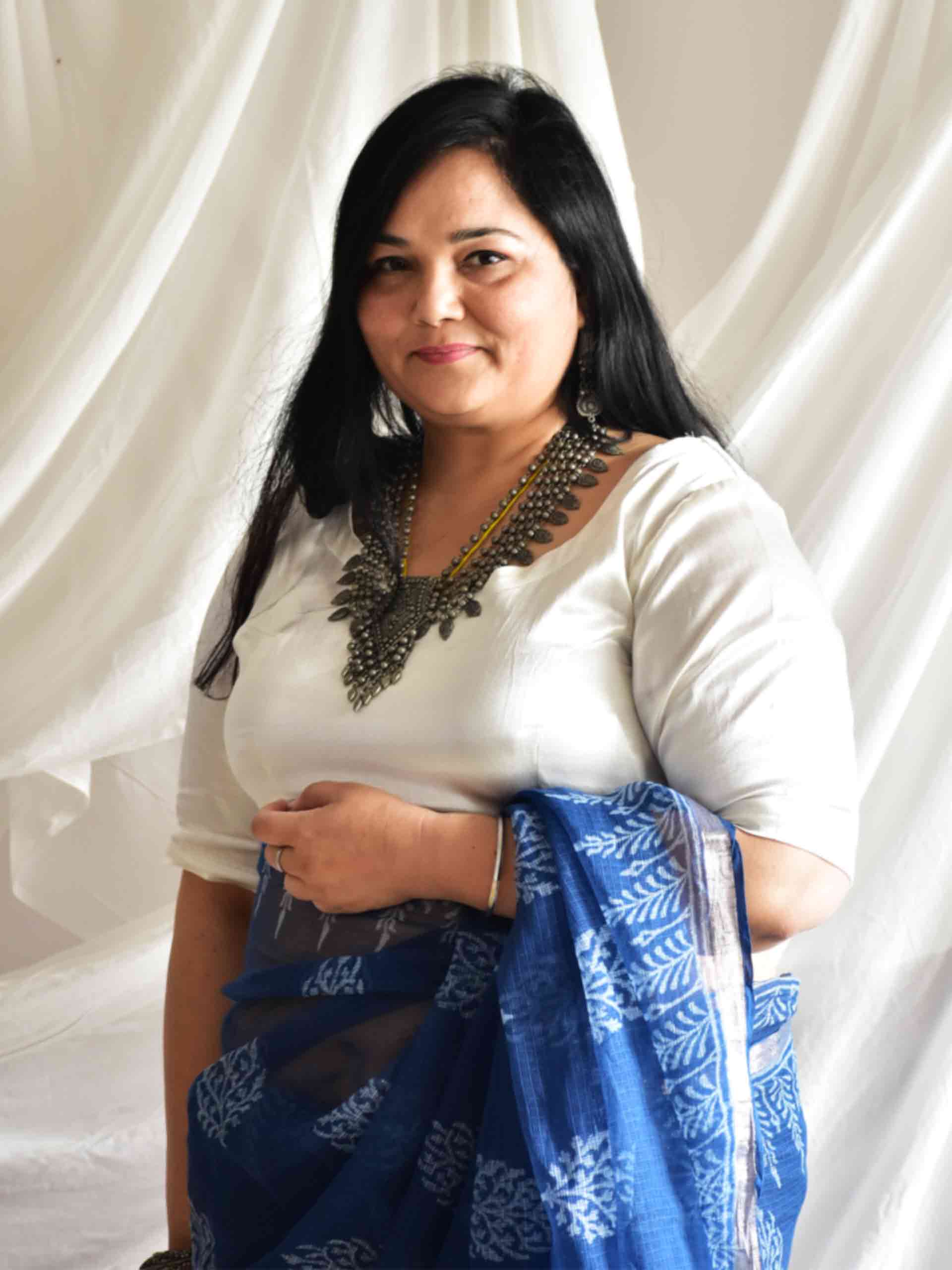 Riwayat - Plus Size Mashru silk blouse