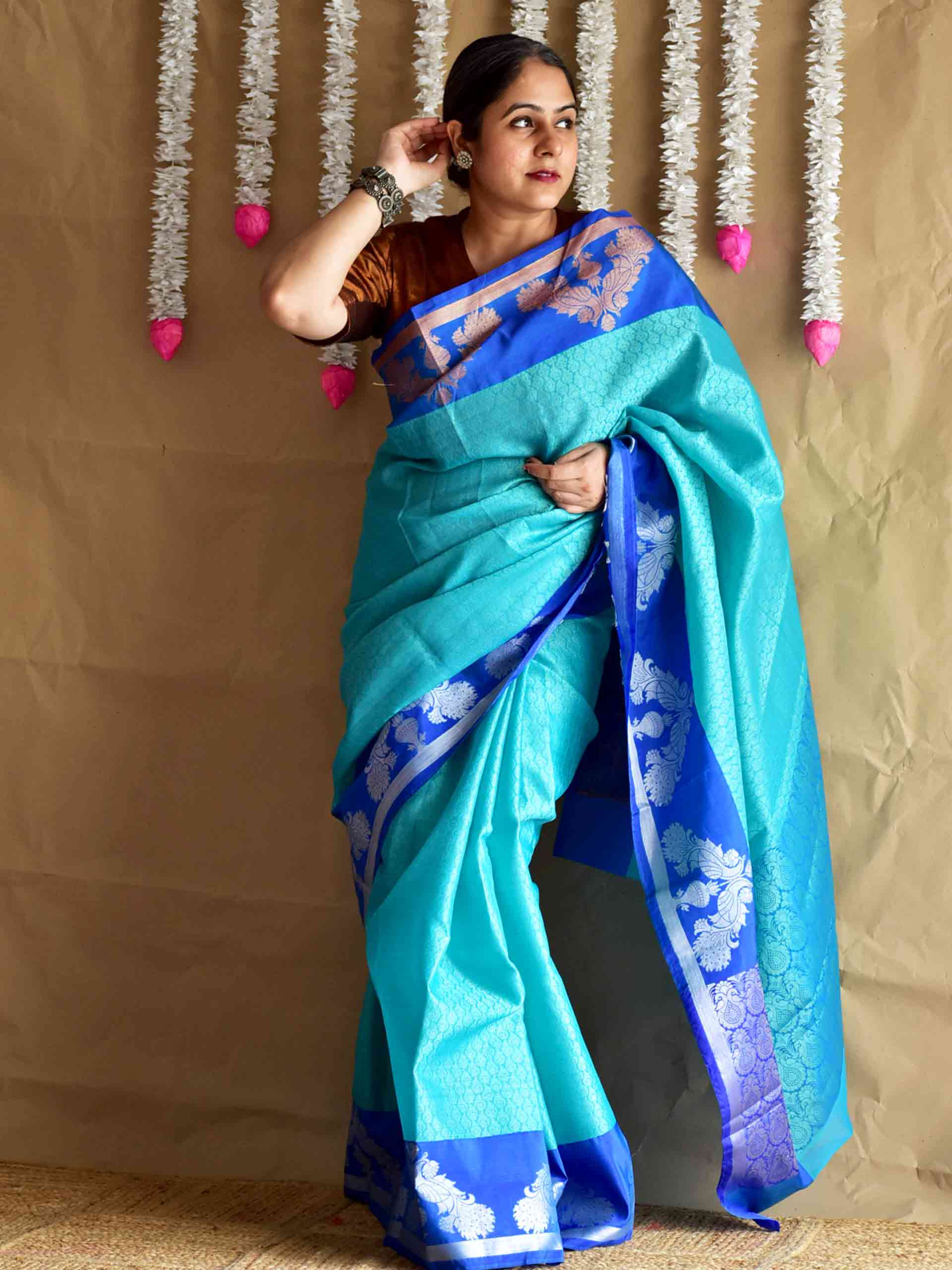 Janiya - silk Brocade saree