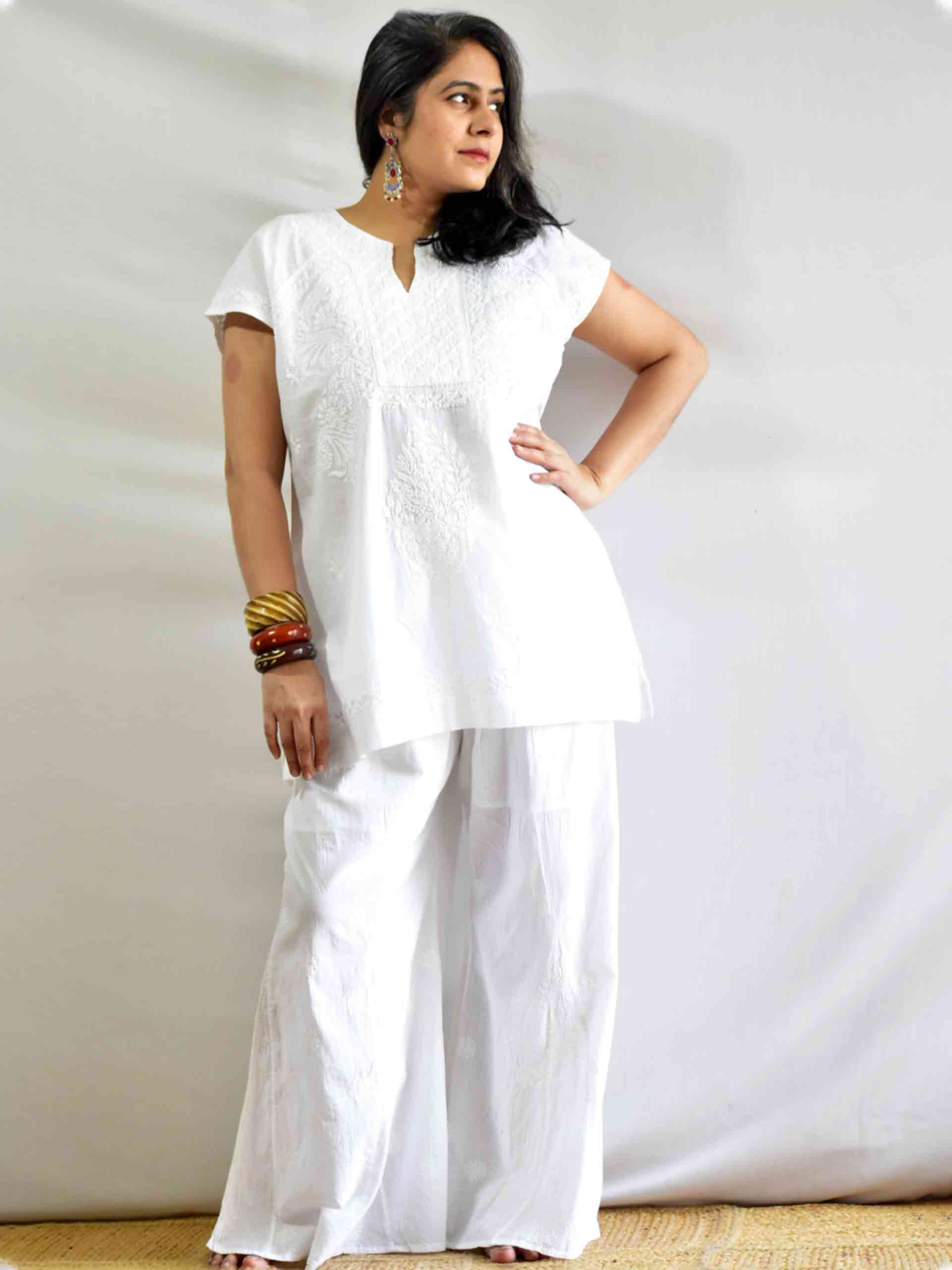 Ambar - Chikankari Kurti