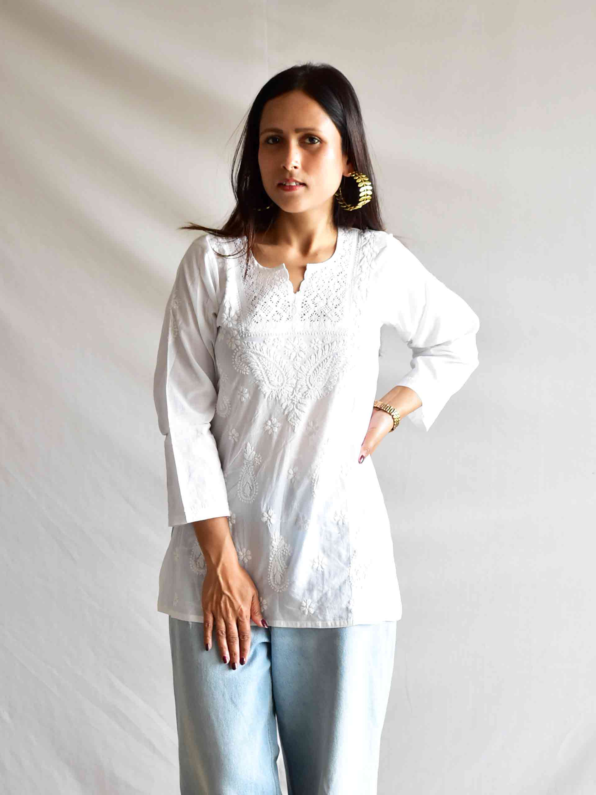 Blush - Chikankari Kurti