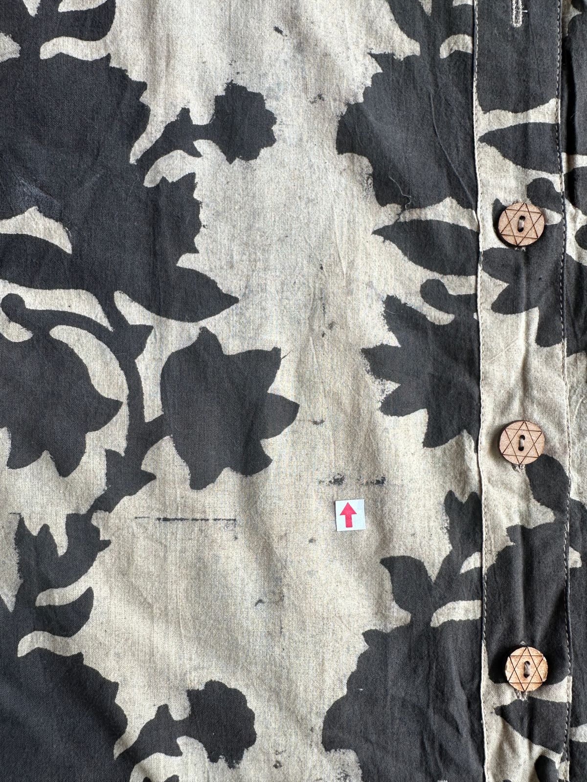 UD0057- Ajrakh hand block printed Shirt