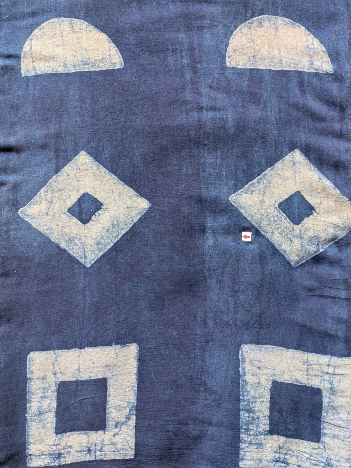 UD0062 - Dabu Mul cotton saree