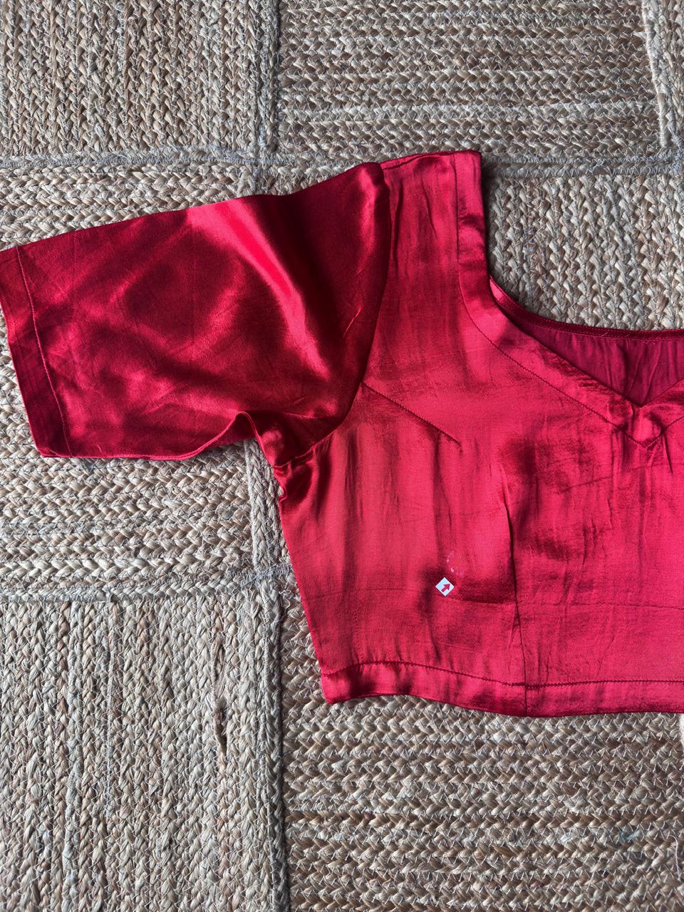 UD029 - Meenal Mashru silk blouse