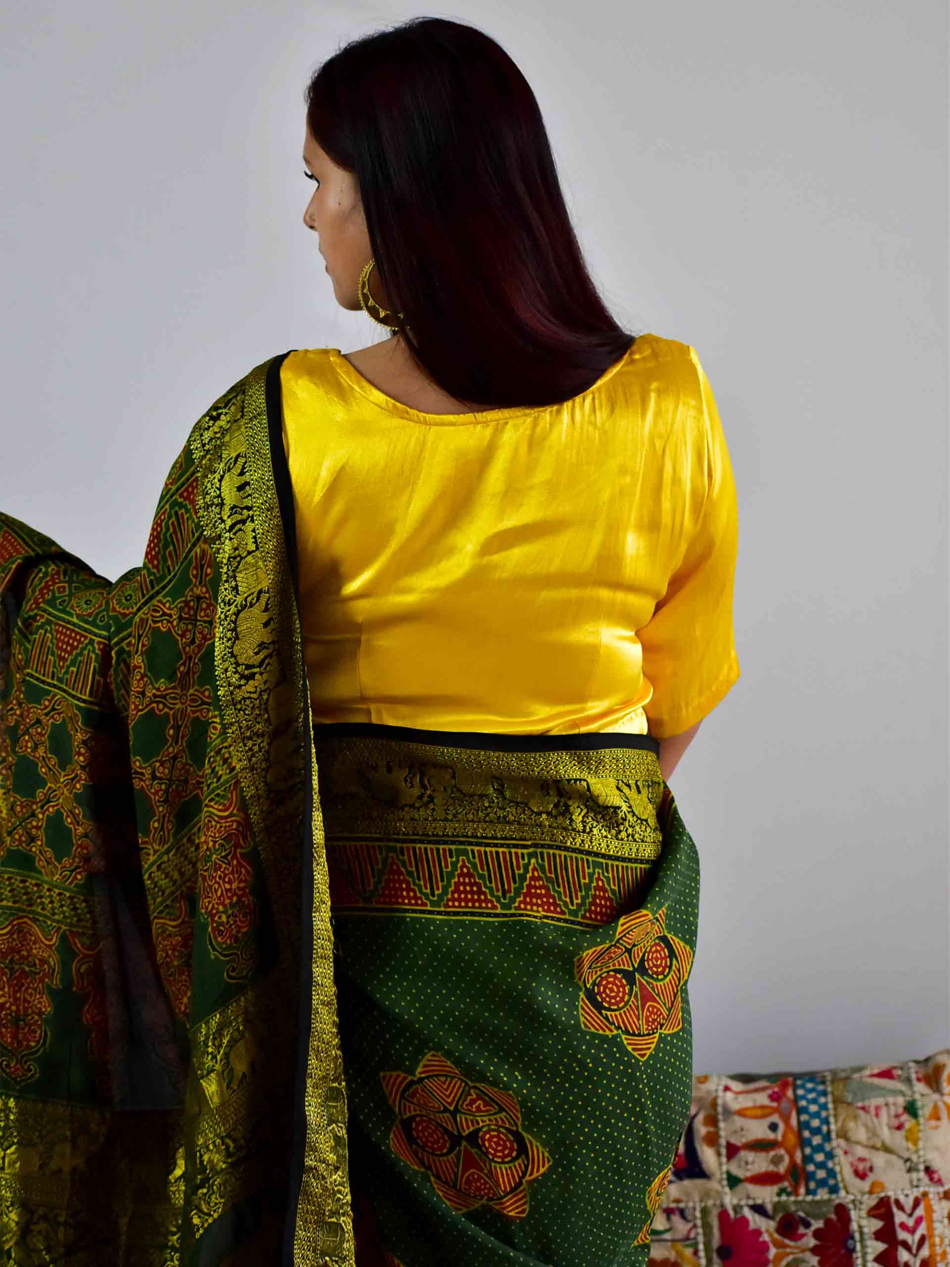 Shop online Mashru silk blouse