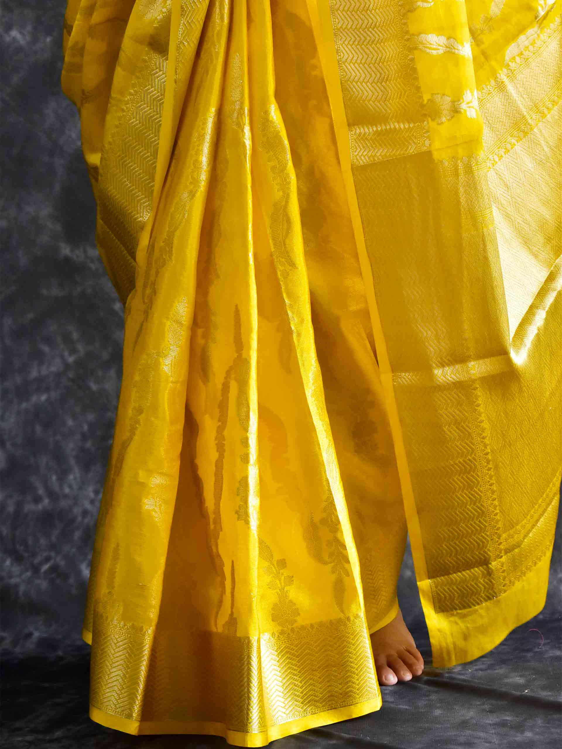 Sunshine - silk saree