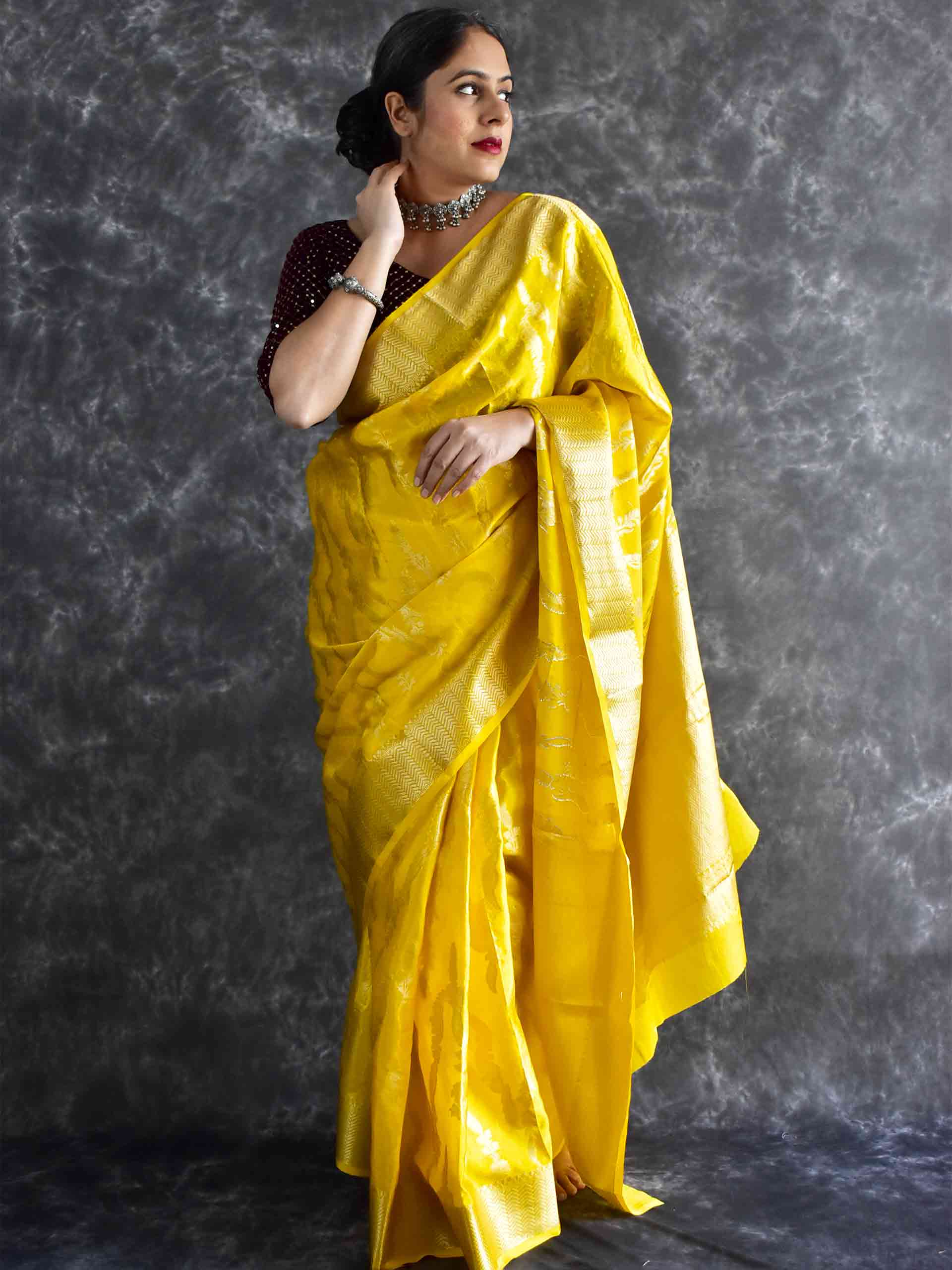 Sunshine - silk saree