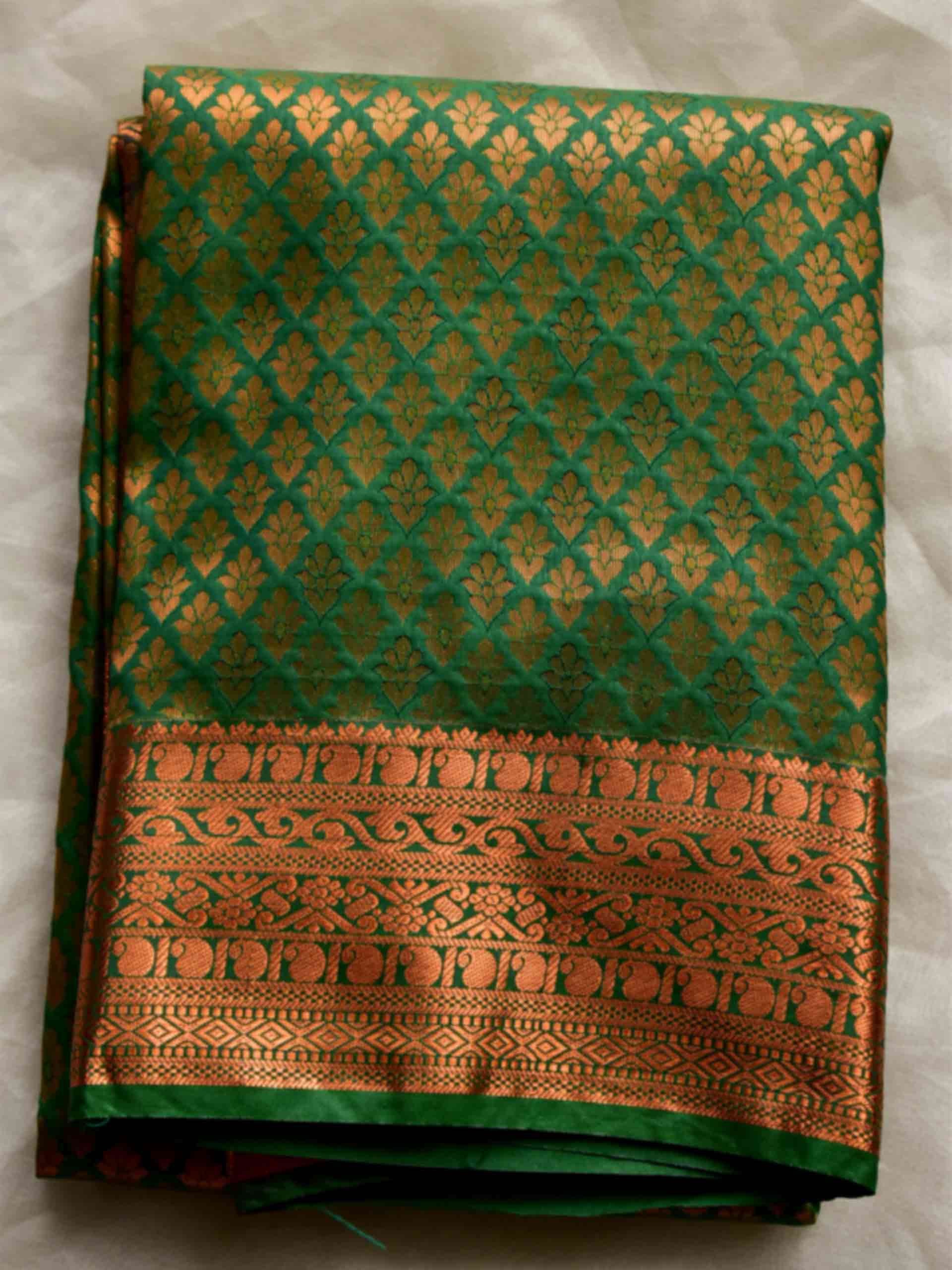 Hans - silk Brocade saree