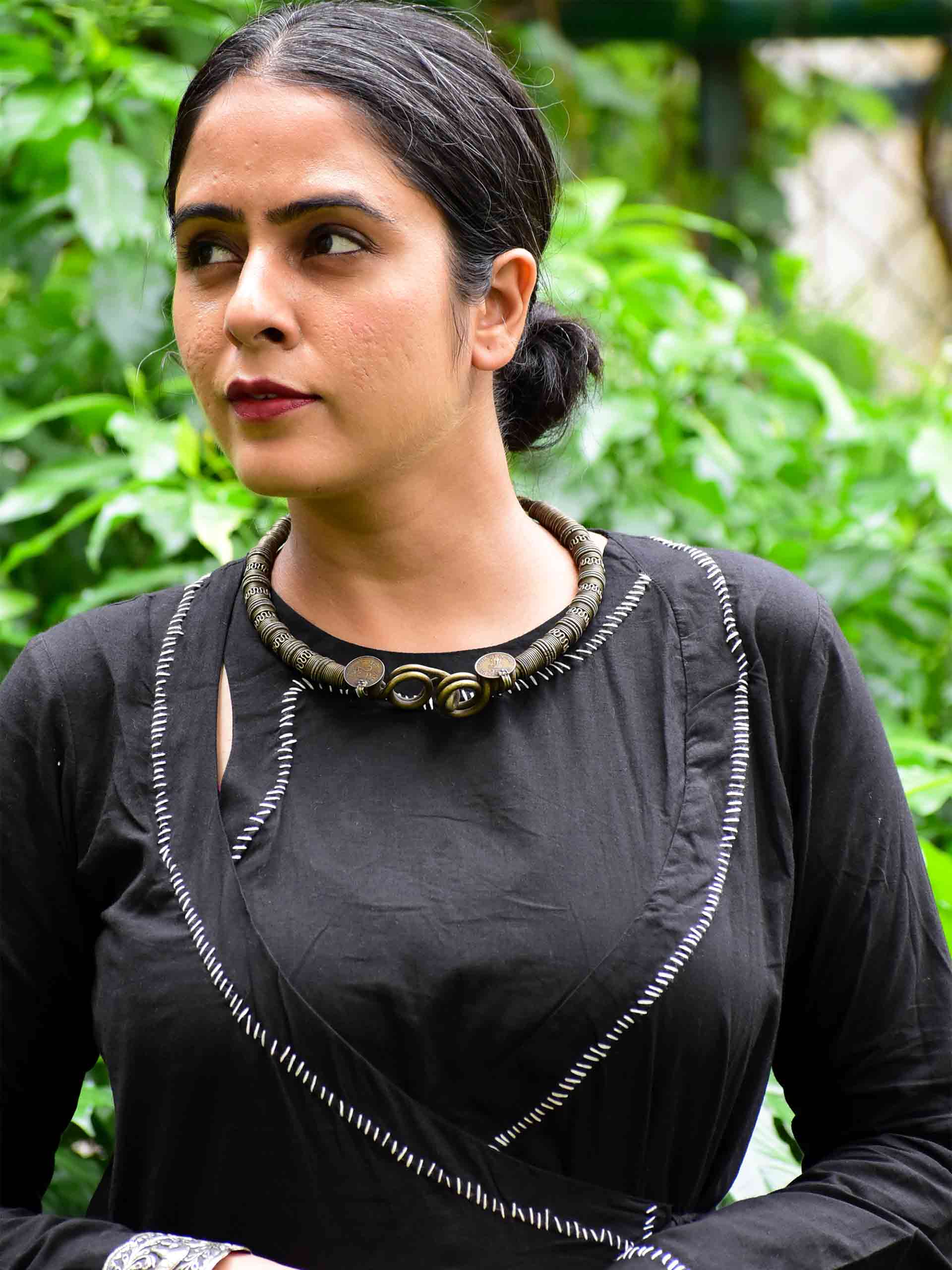 Bekhyali Angrakha Dress