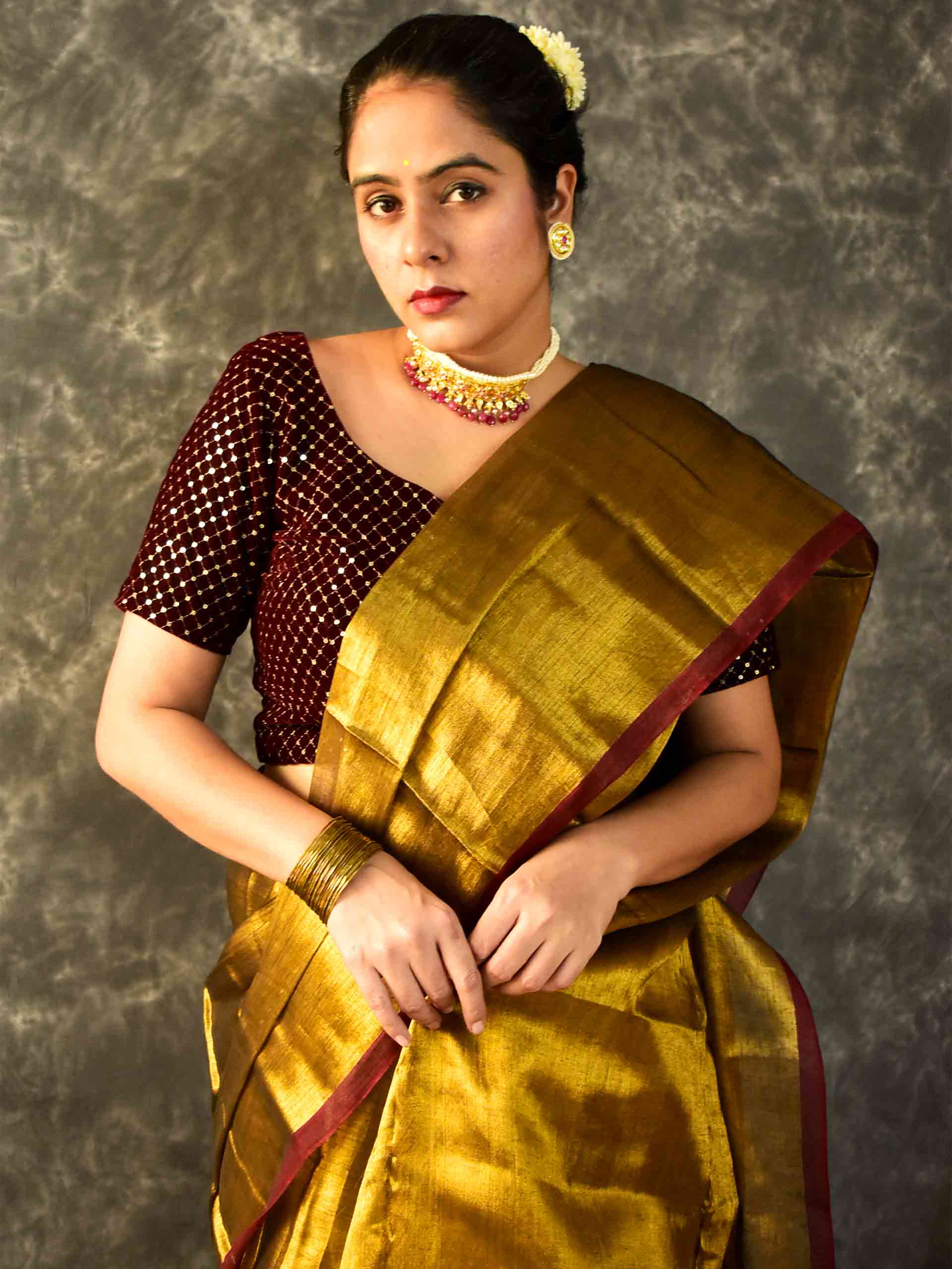 Suhaani shaam - Tissue Saree