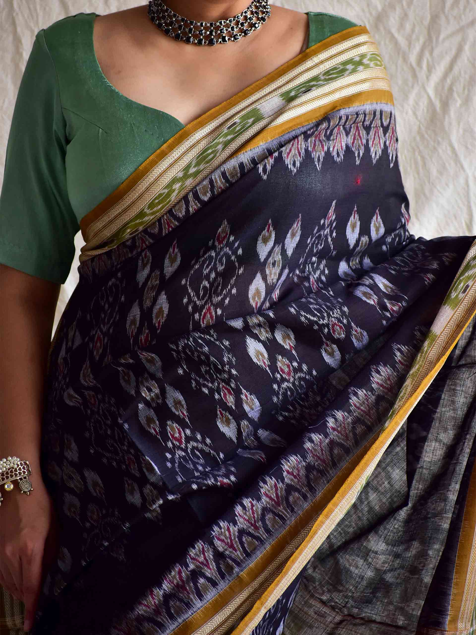 Charisma - Handwoven ikat saree