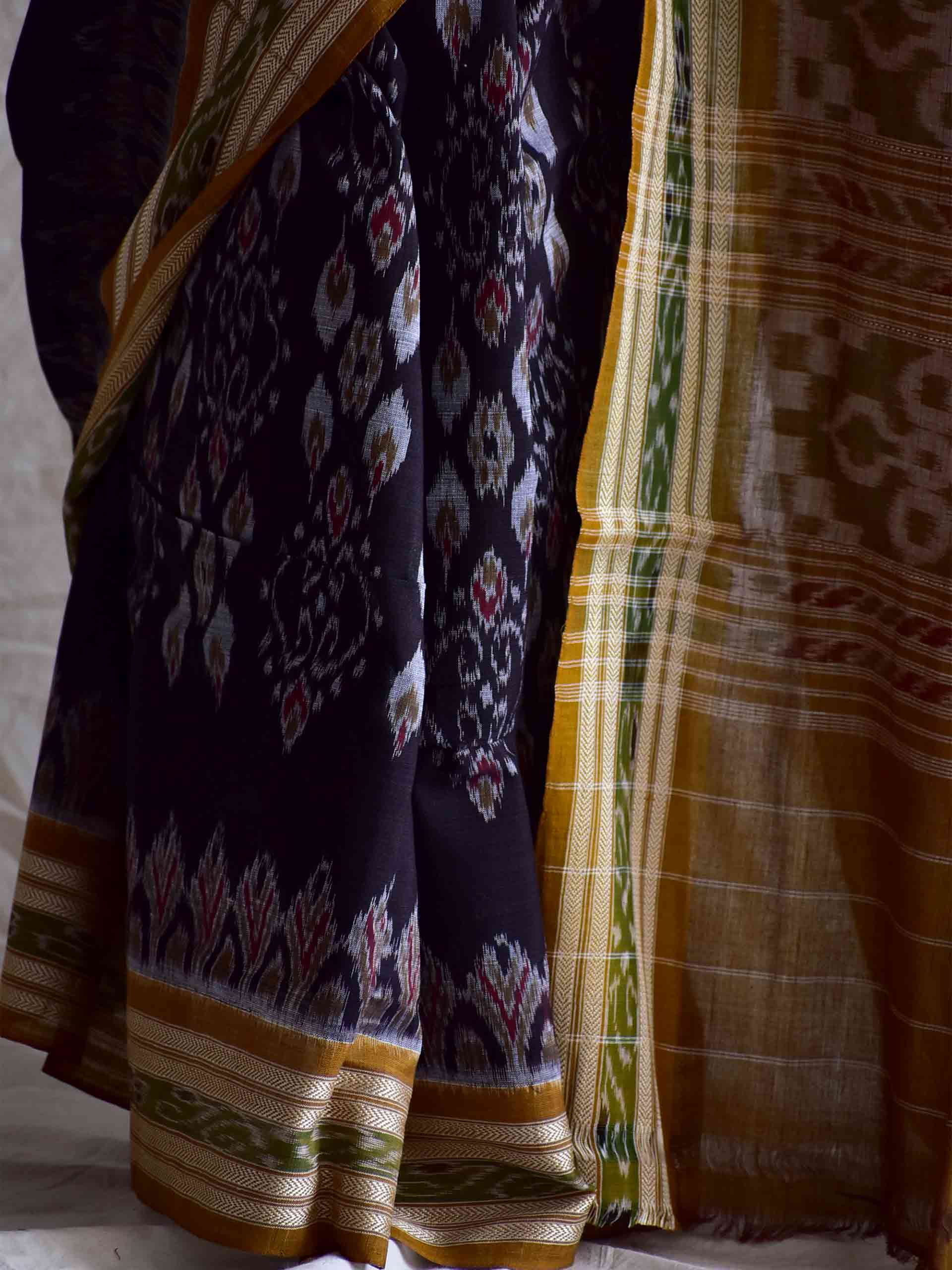 Charisma - Handwoven ikat saree