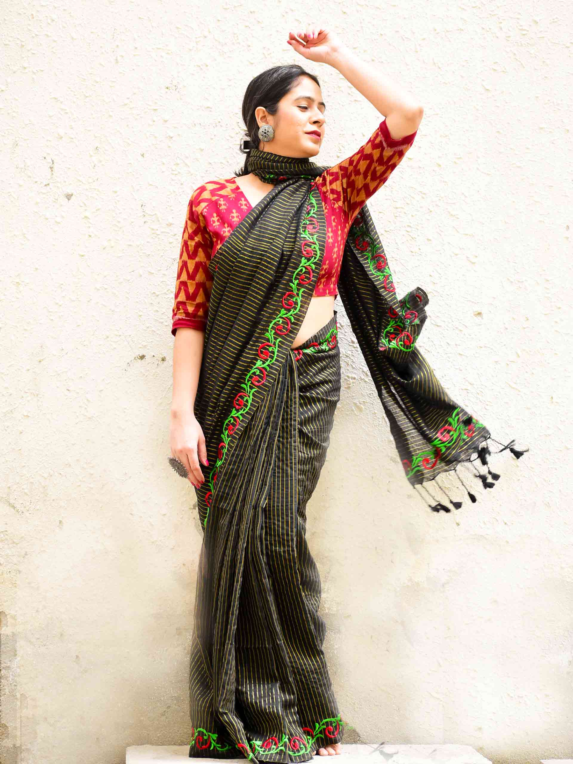 Embroidery Sarees Online