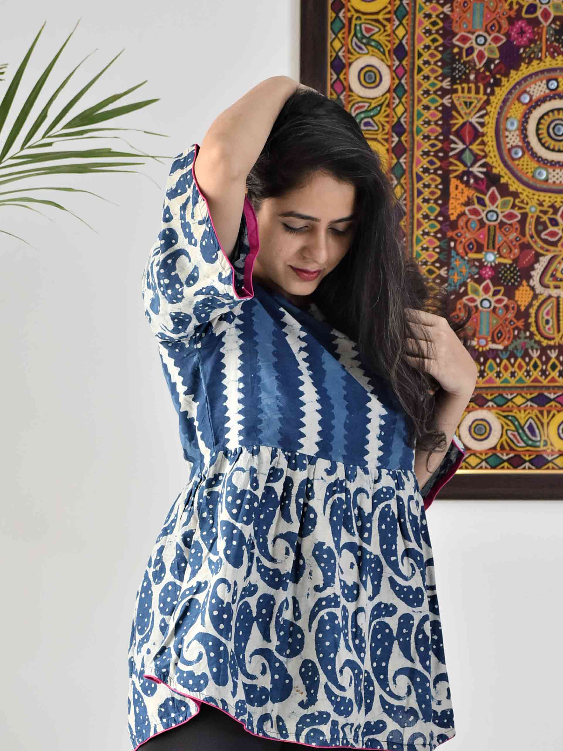 indigo tops