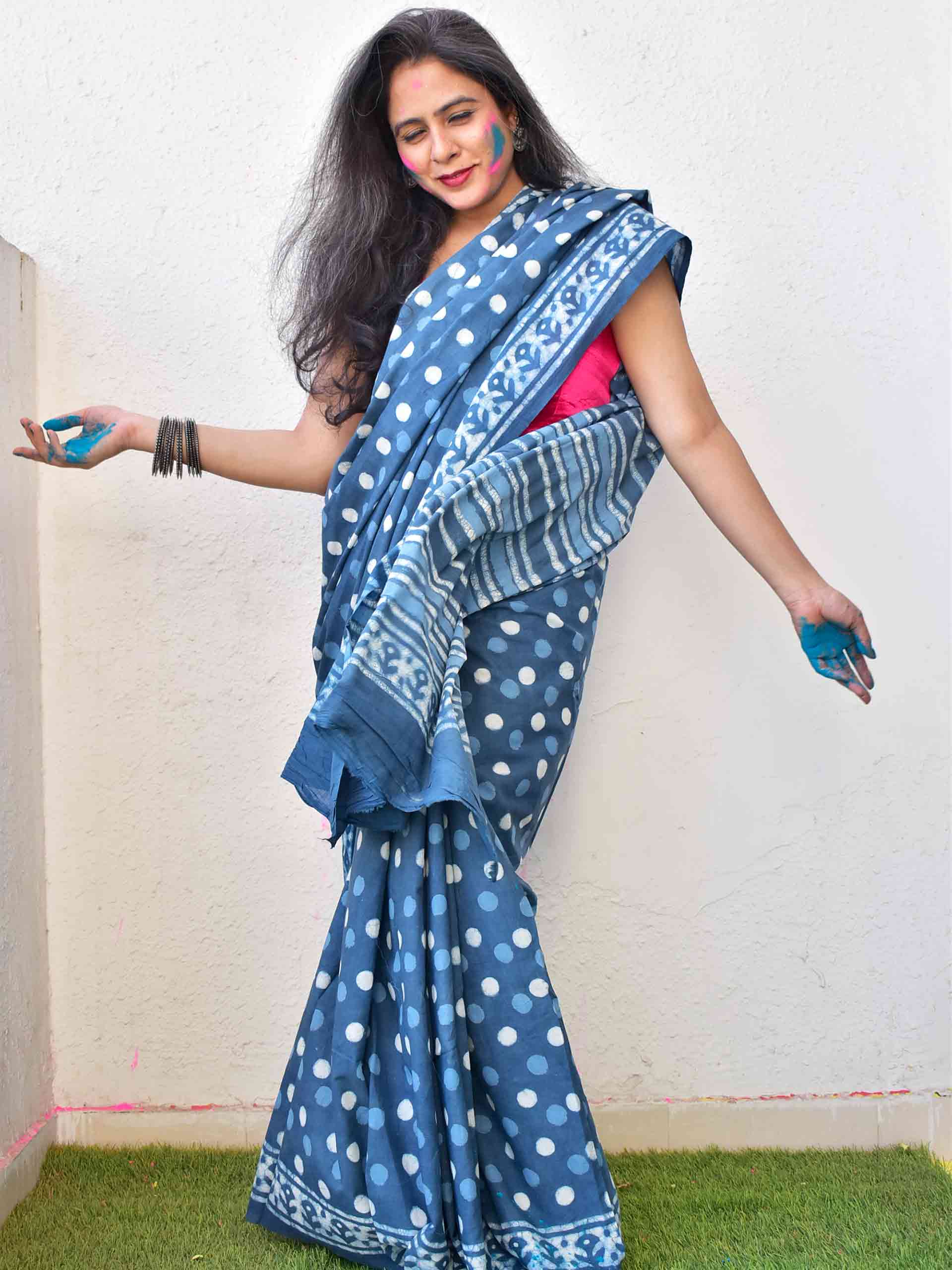 Mul Cotton Saree