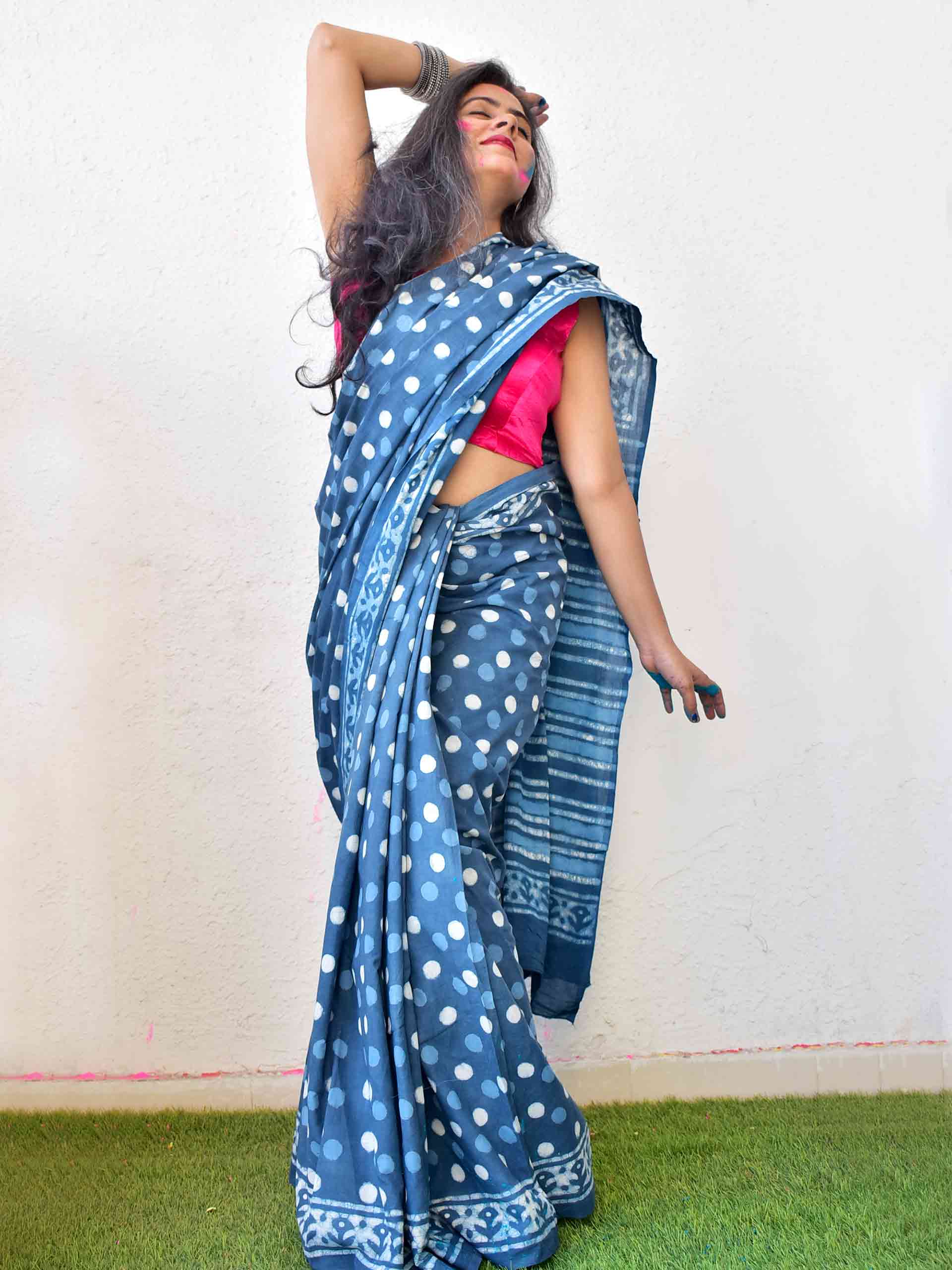 Mul Cotton Saree