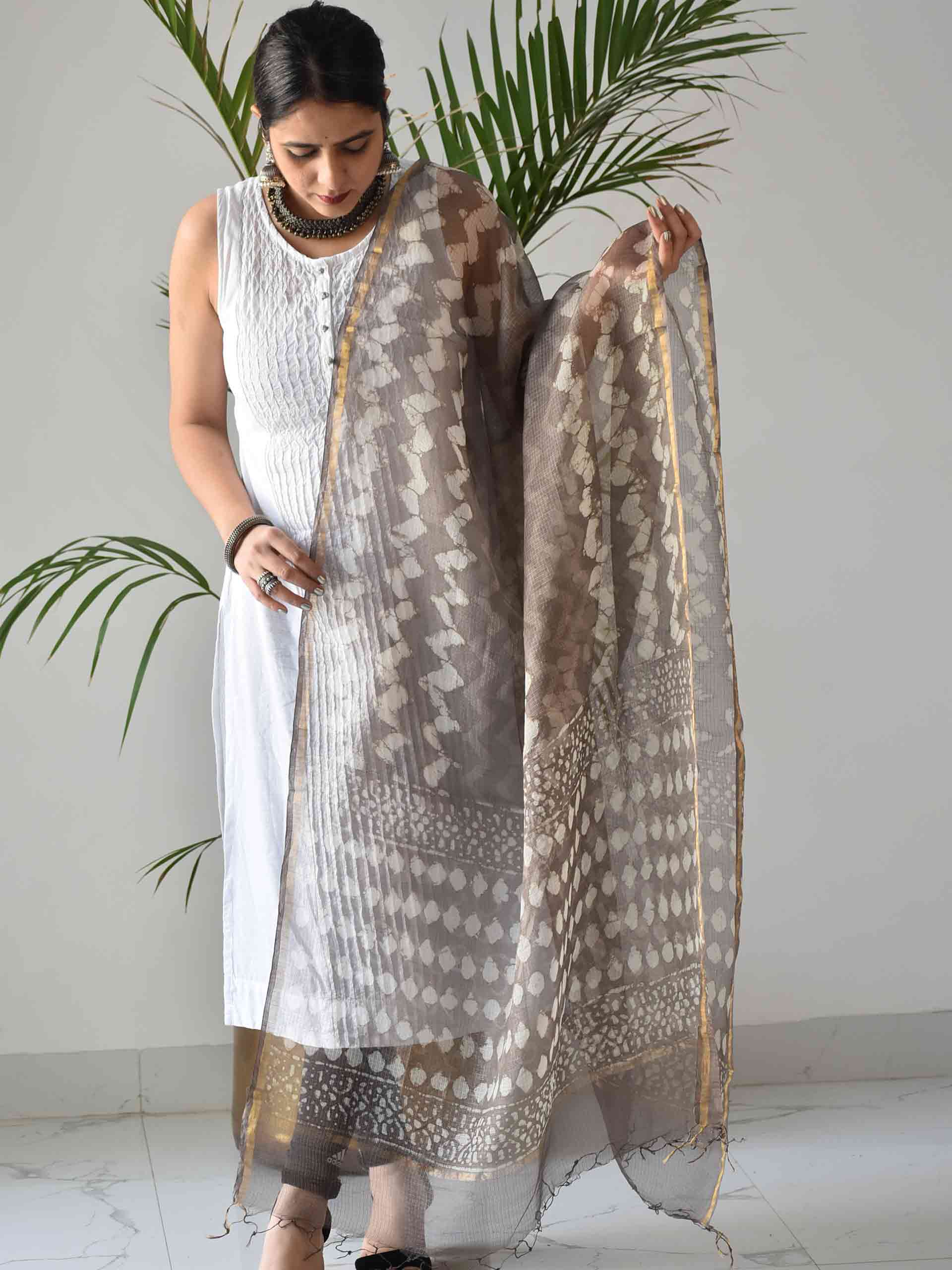 silk dupatta
