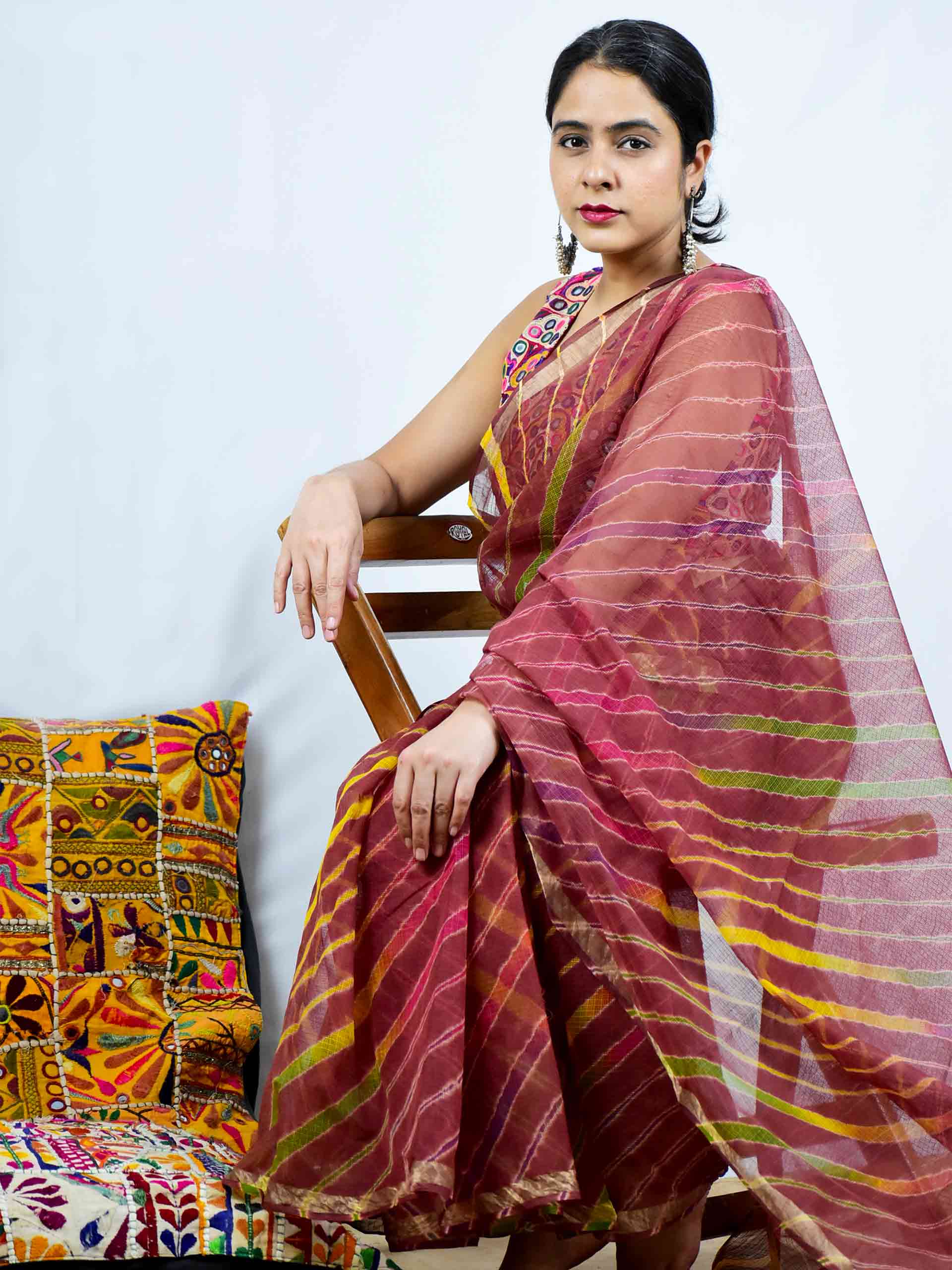 Kota Doria Pure Cotton Saree