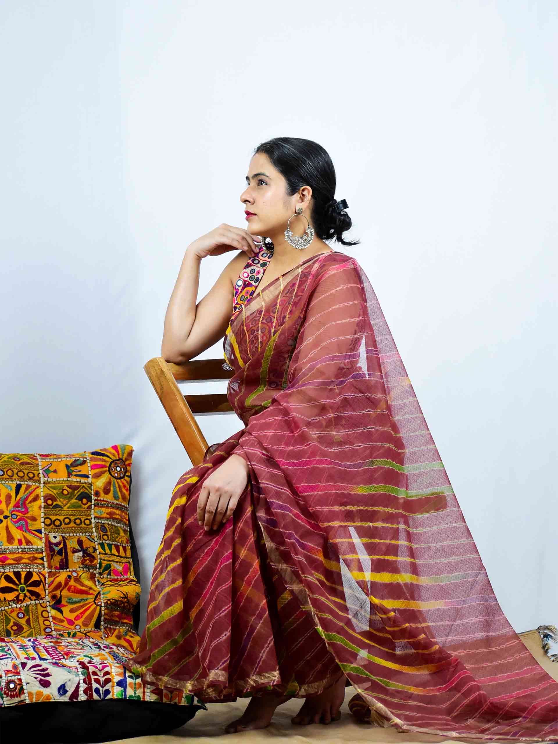 Kota Doria Pure Cotton Saree