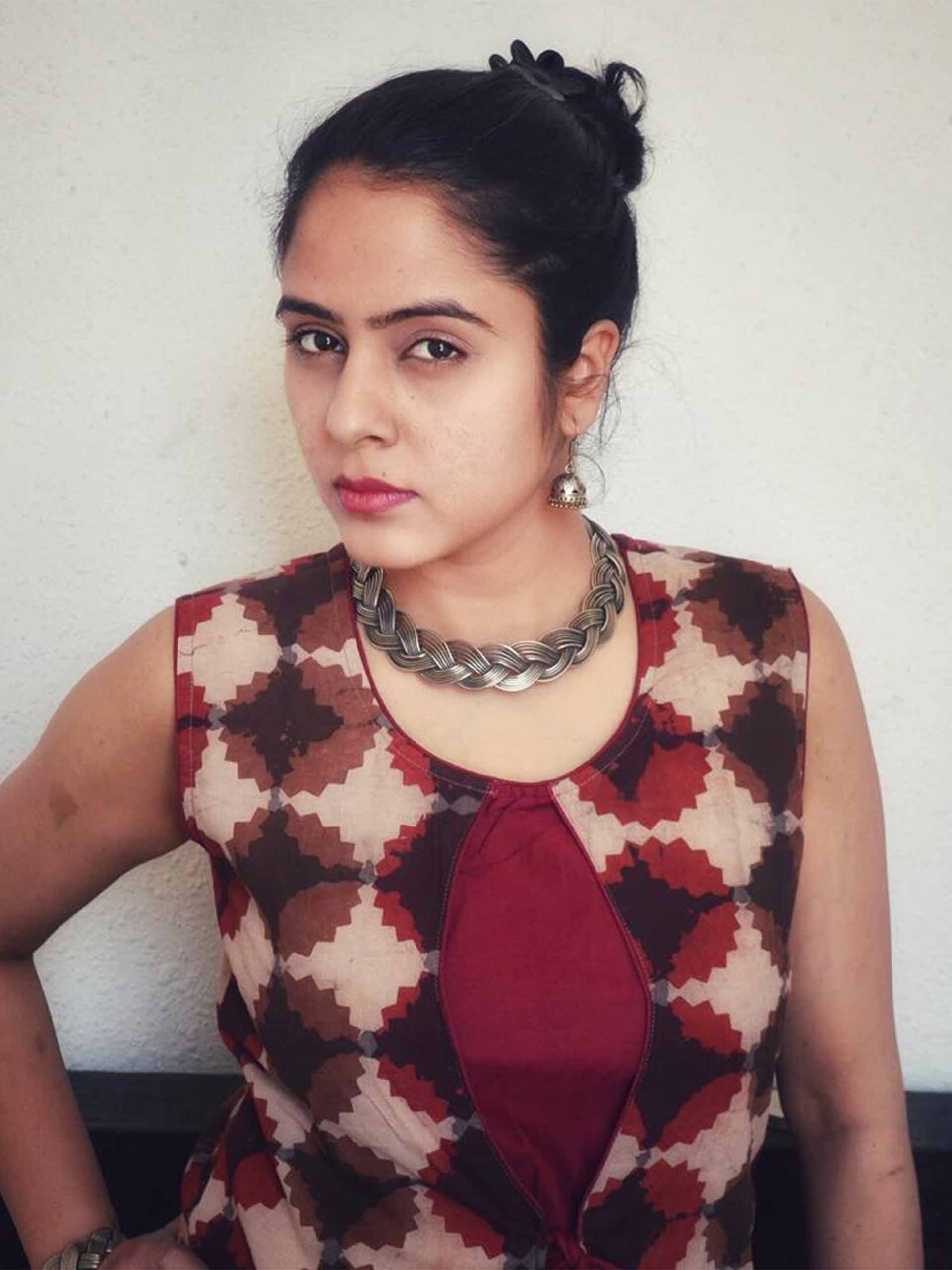 Buy Dabu hand block printed kurti Online