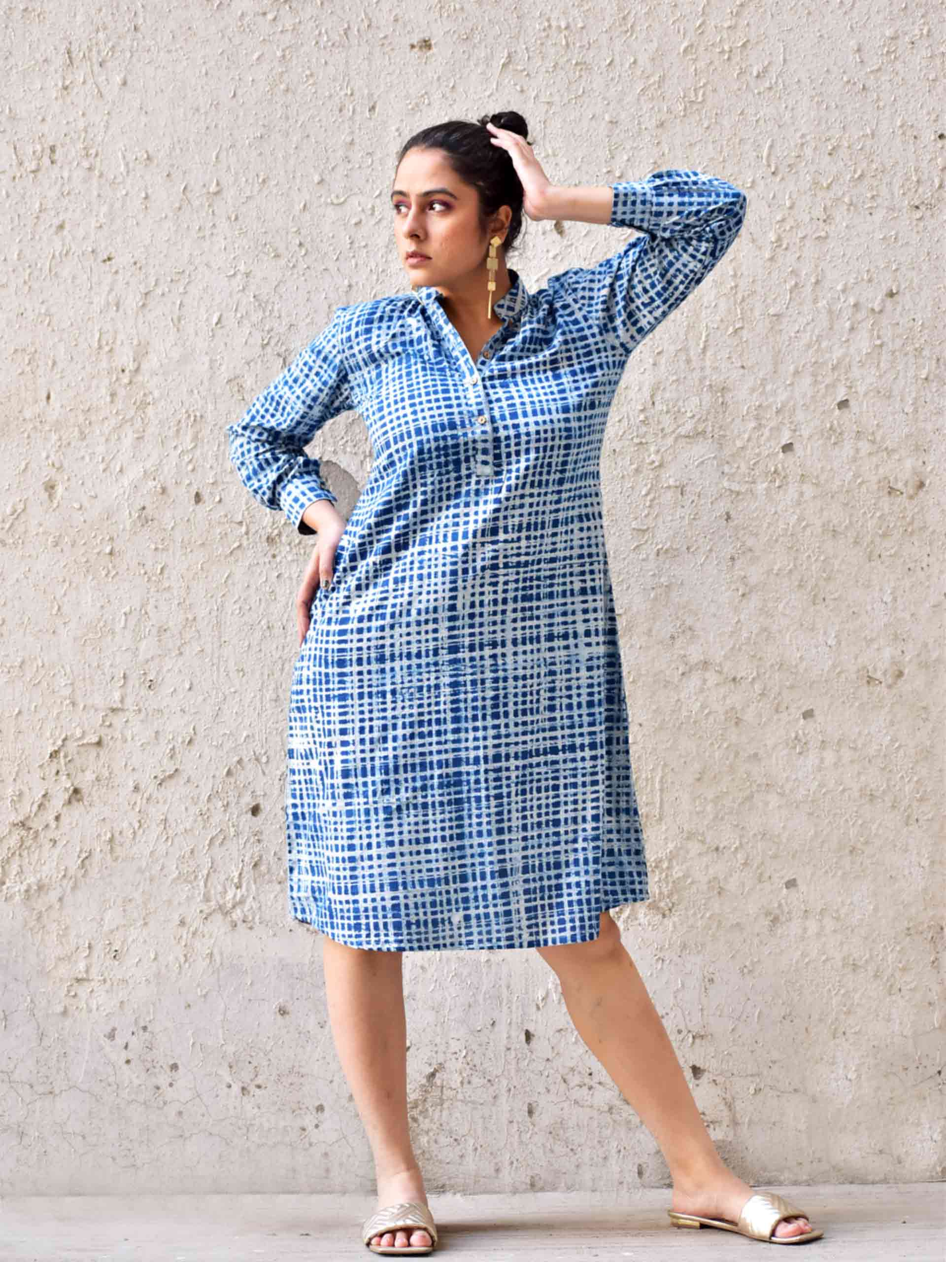 Marbles - shirt dress