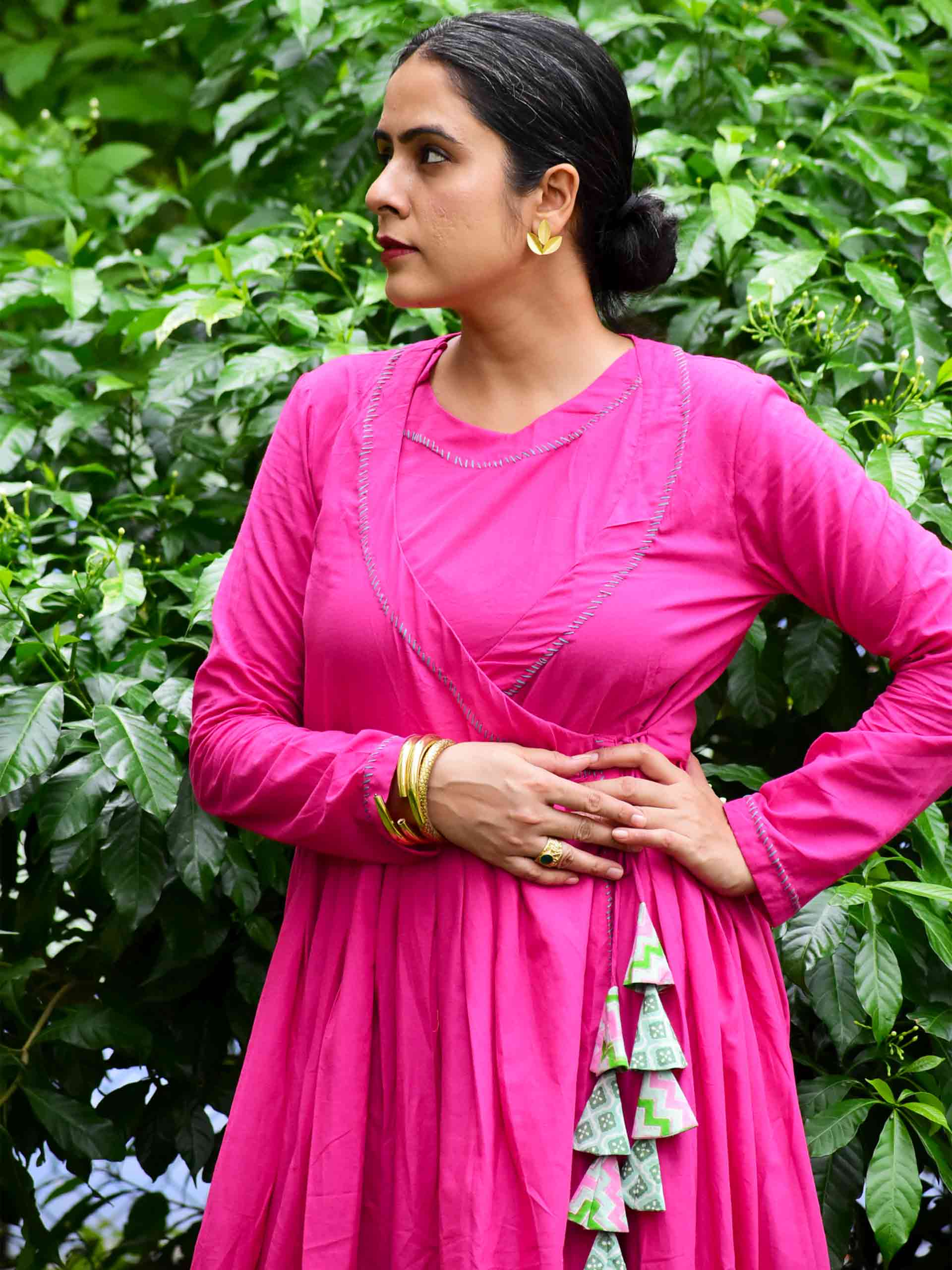 Chashni Angrakha Dress