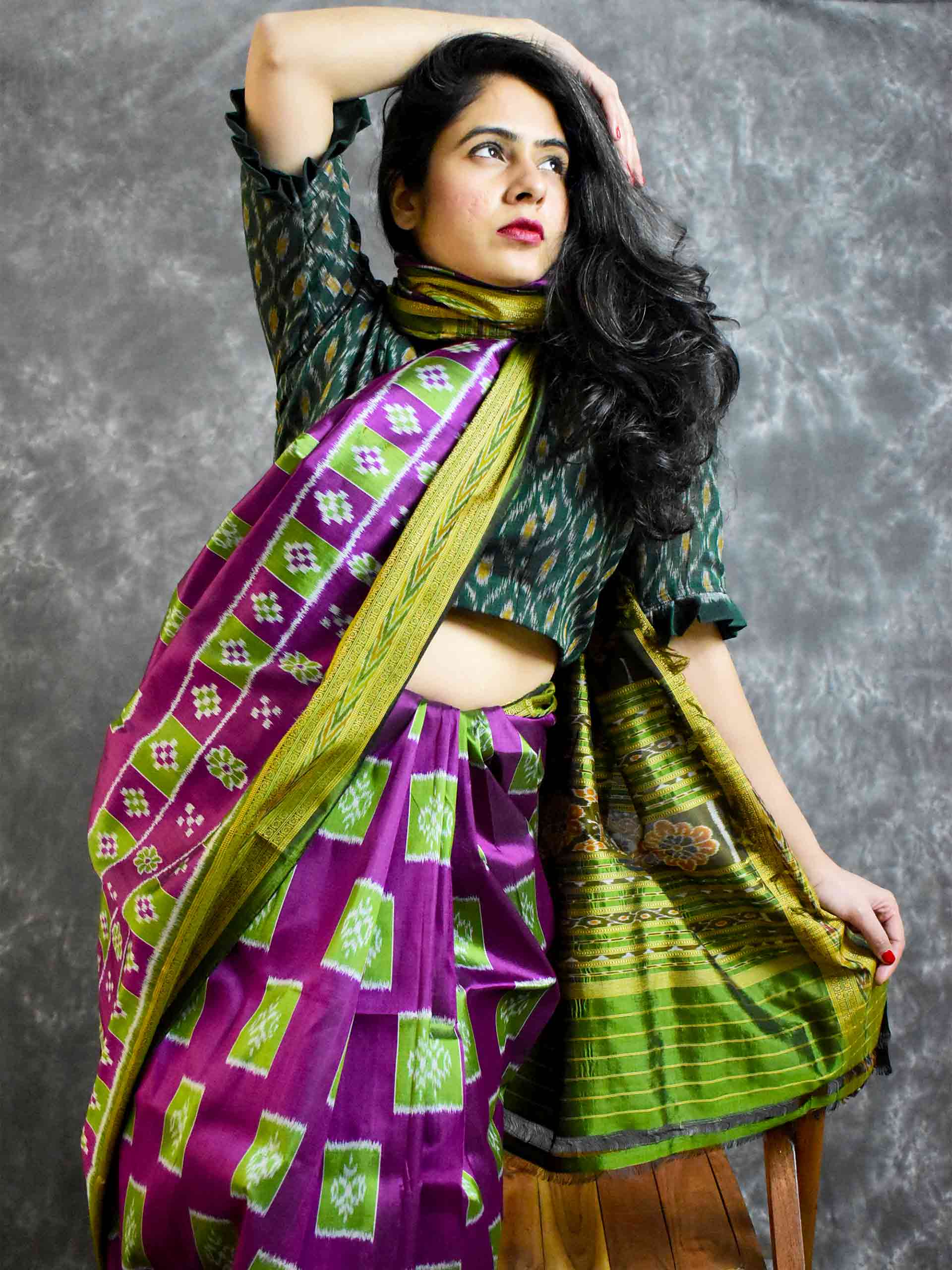 Buy Ikat Saree Online