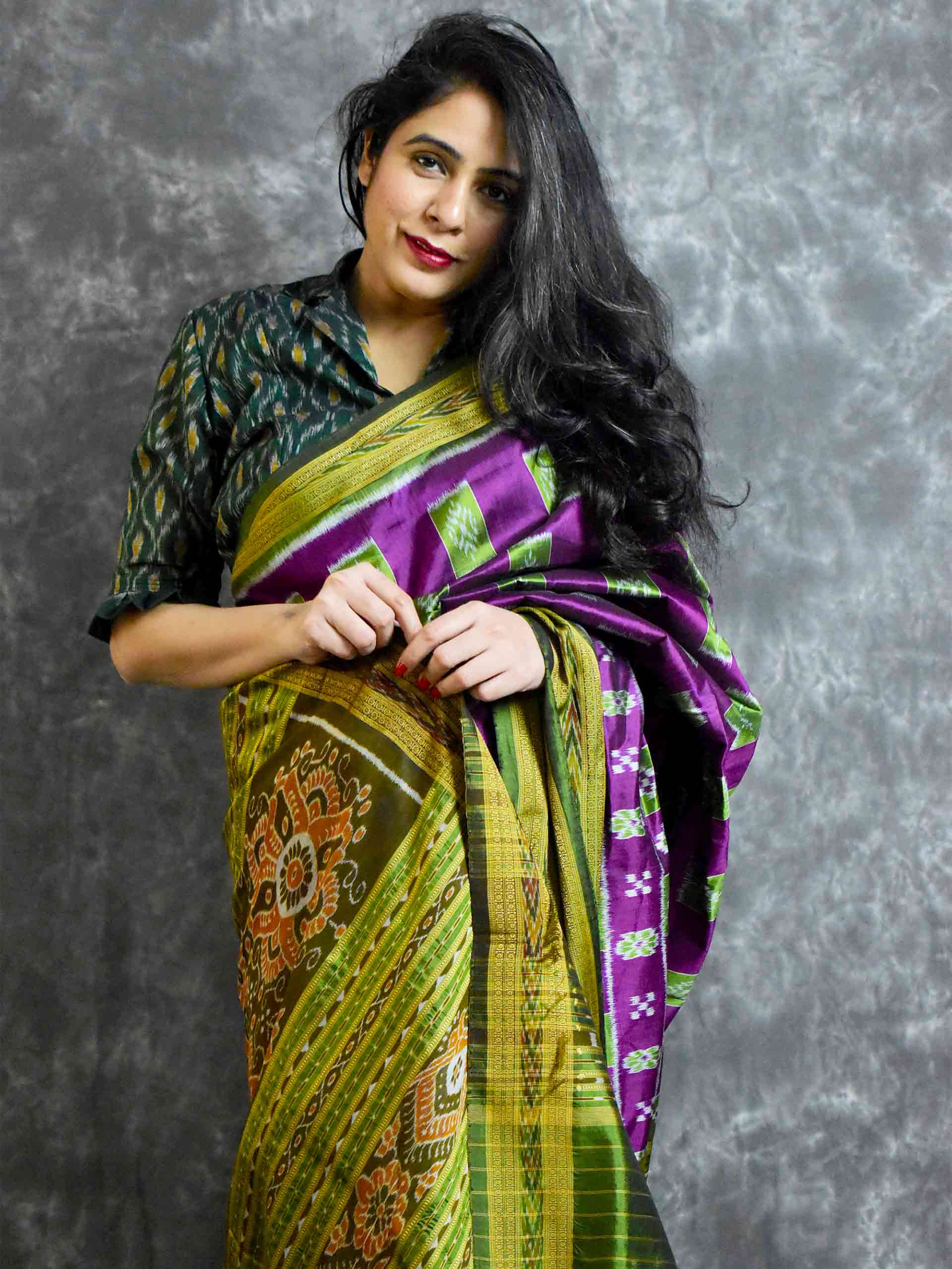 Buy Ikat Saree Online