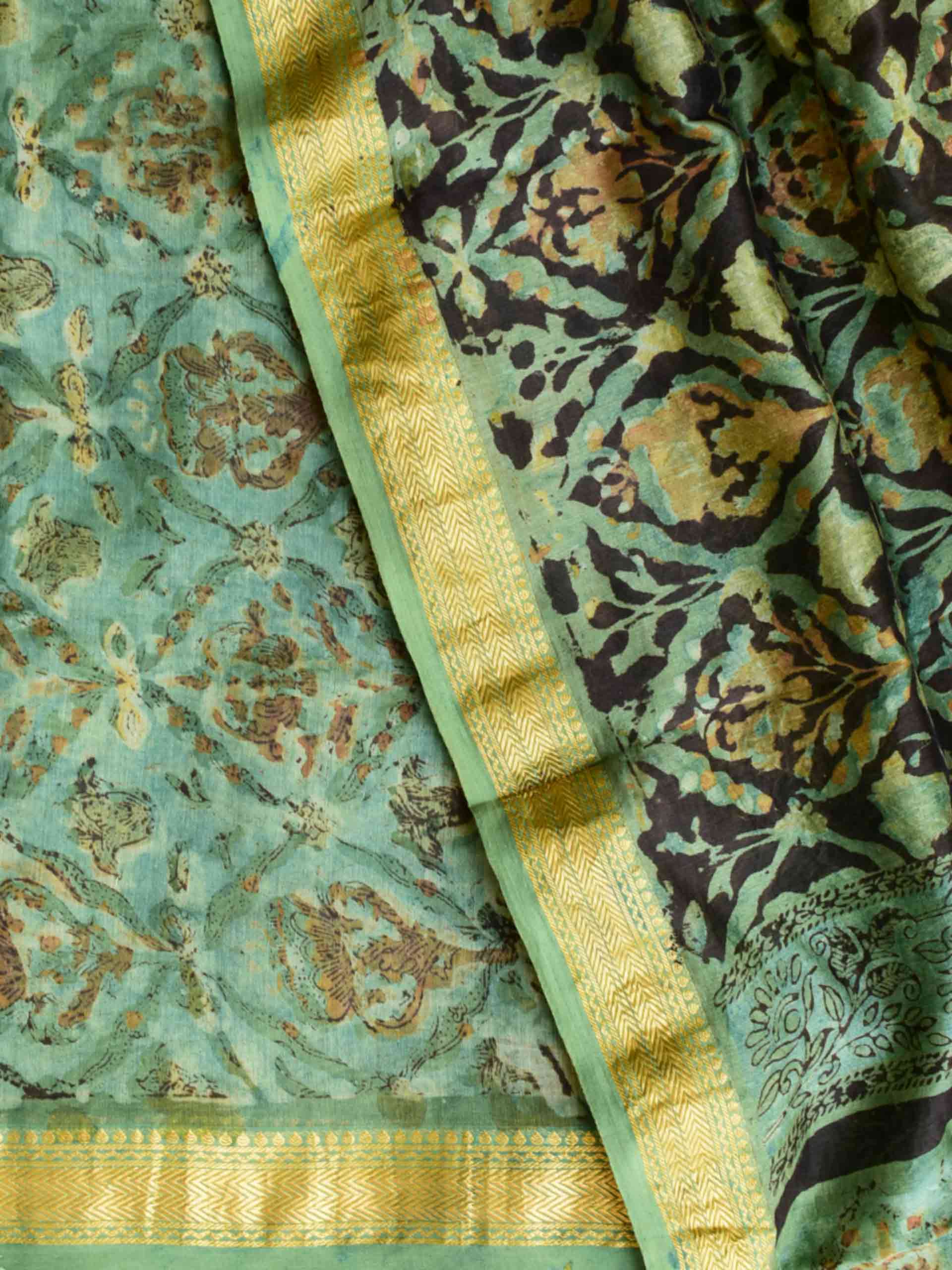 Shanaya - Maheshwari silk 2 pc suit set