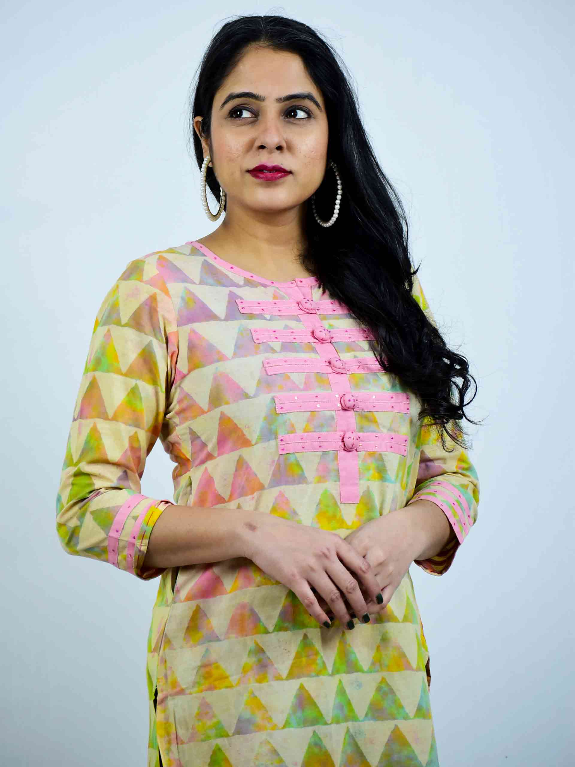 Pyramids - Cotton kurti