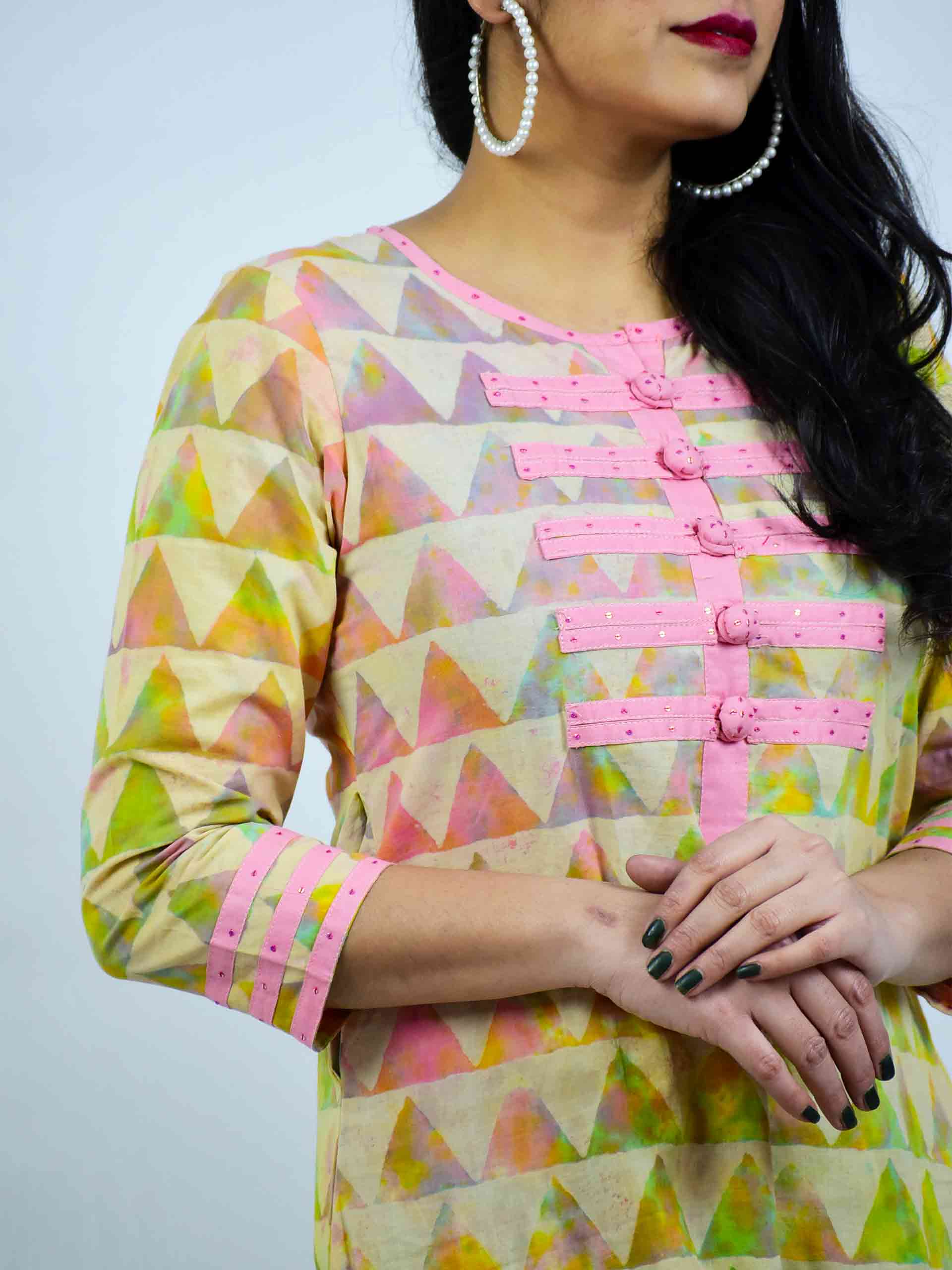 Pyramids - Cotton kurti