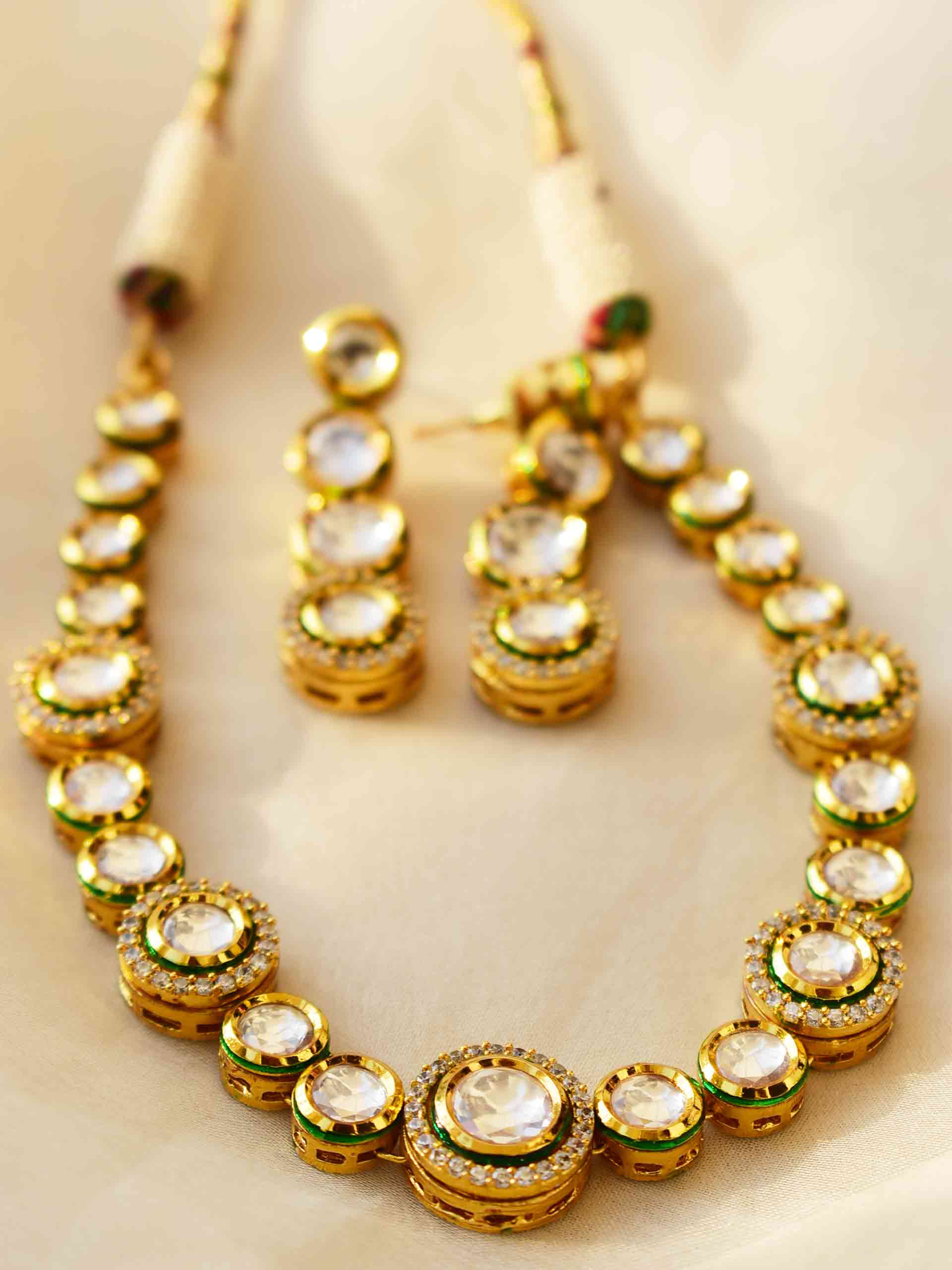 shehnaz  - Kundan necklace set
