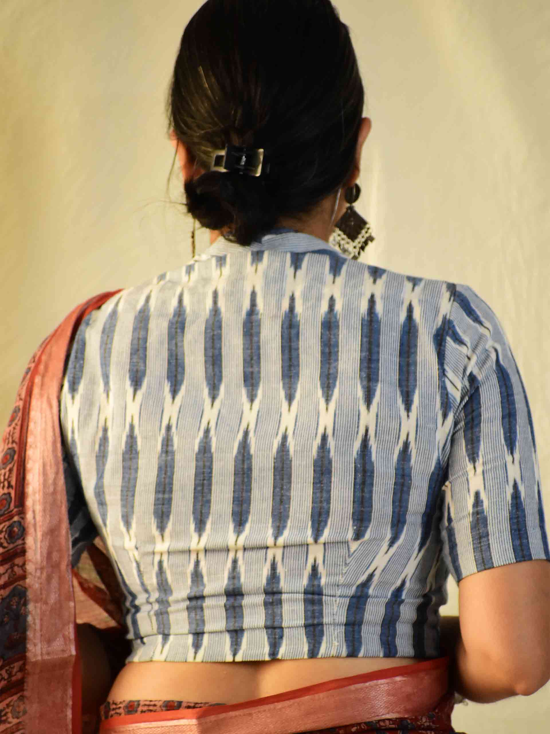 Ikat Handwoven Blouse