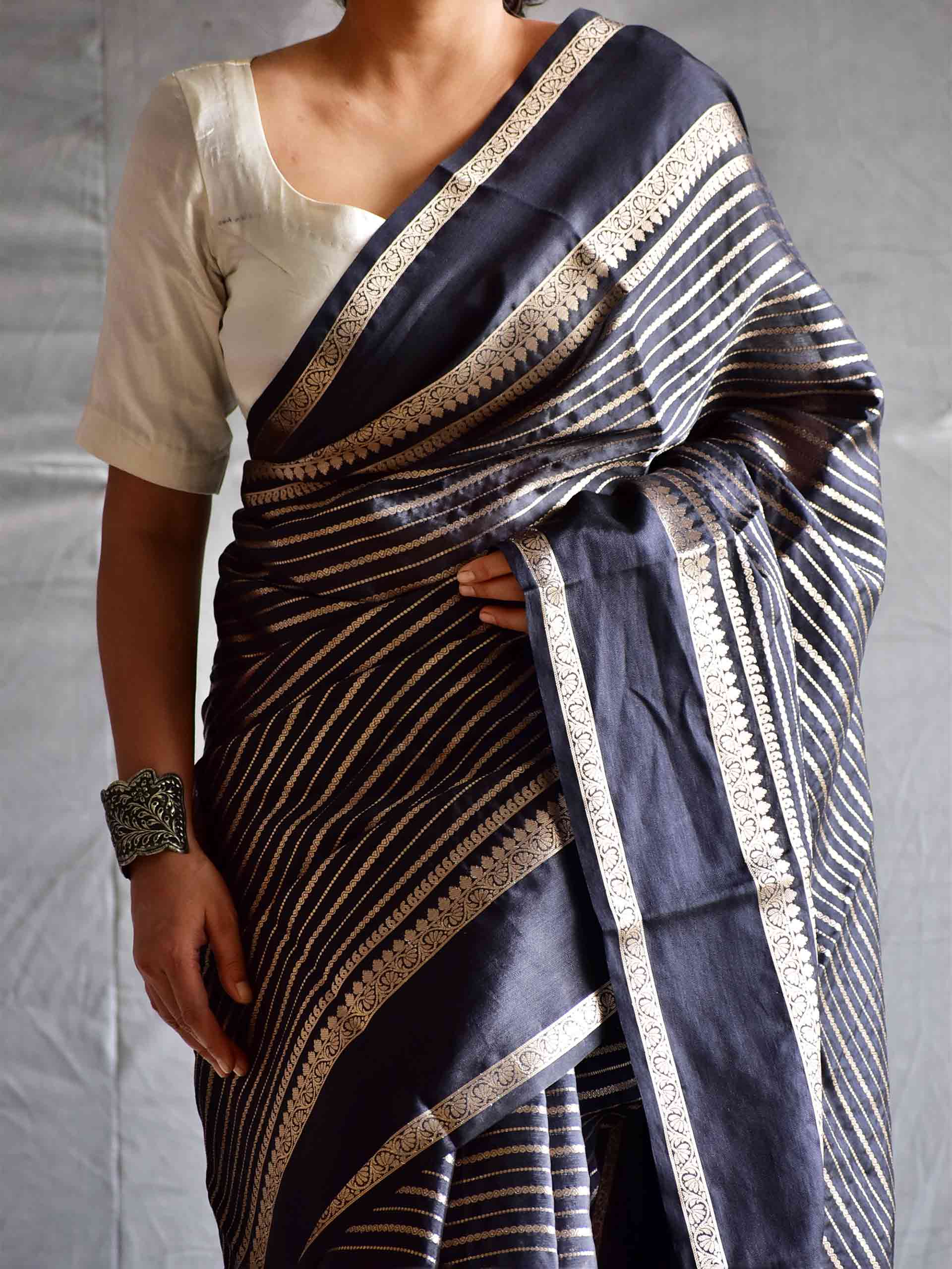 Nazar k samne - Chanderi saree