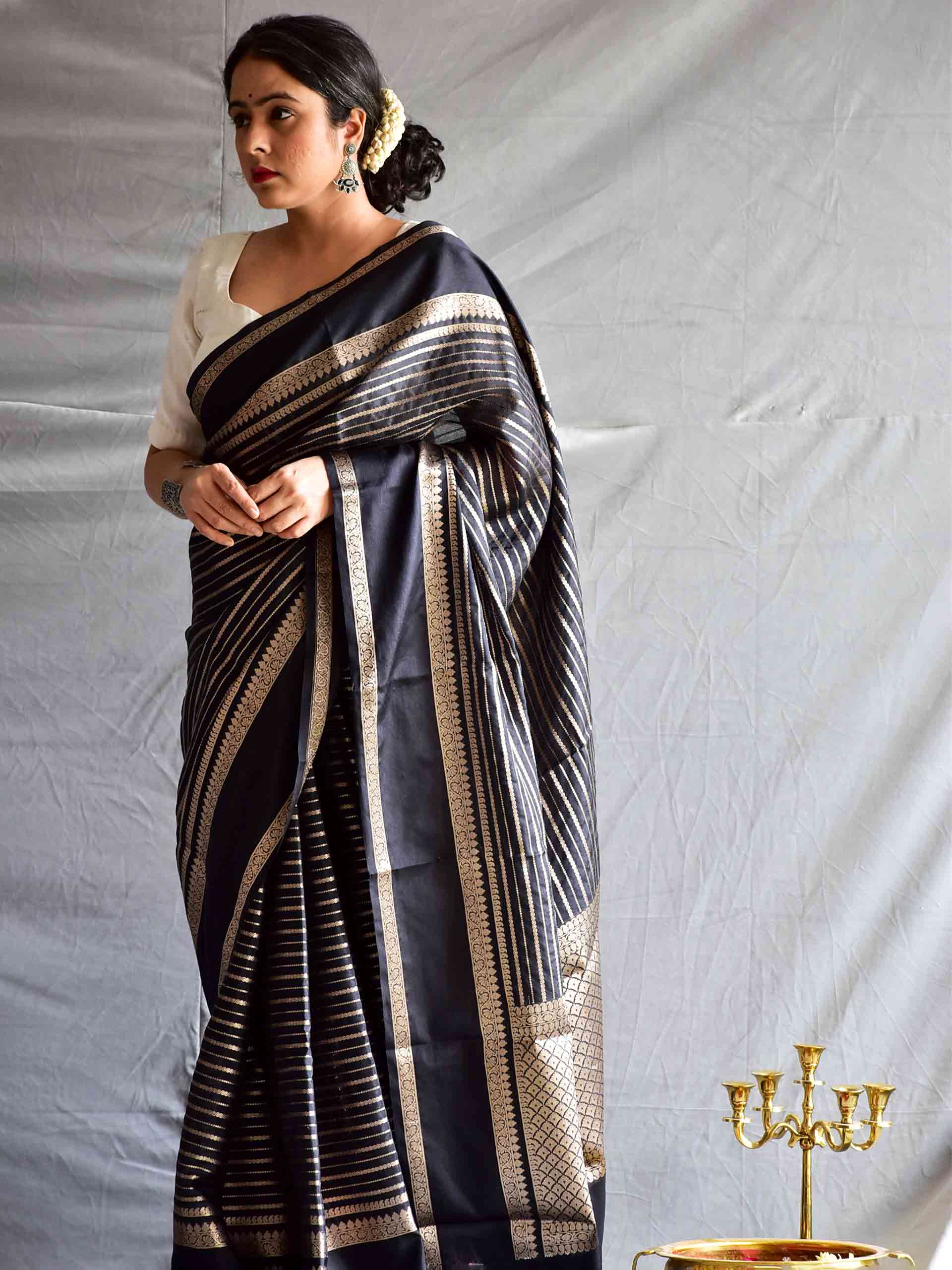 Nazar k samne - Chanderi saree