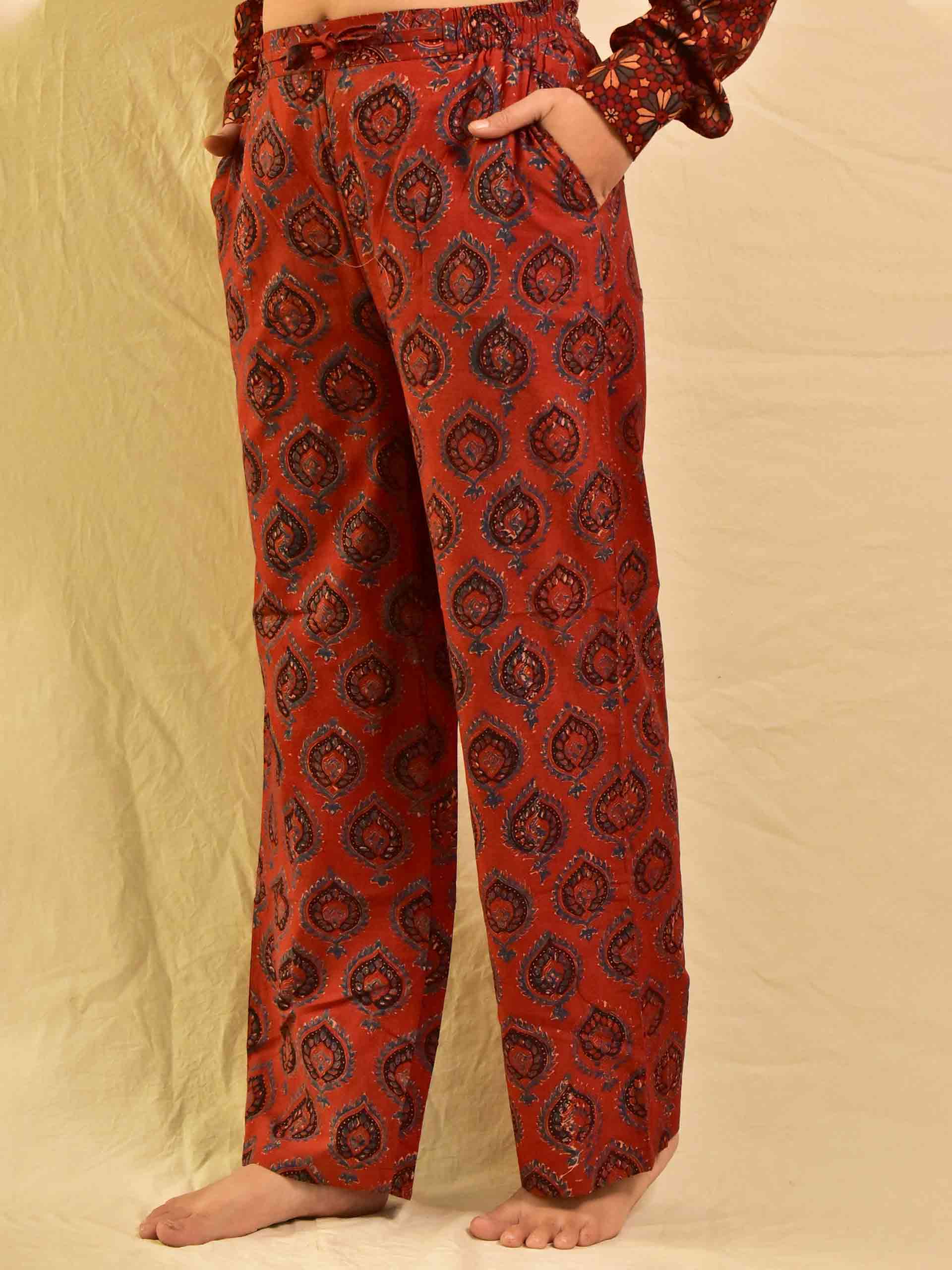 Shubh - Ajrakh Pant